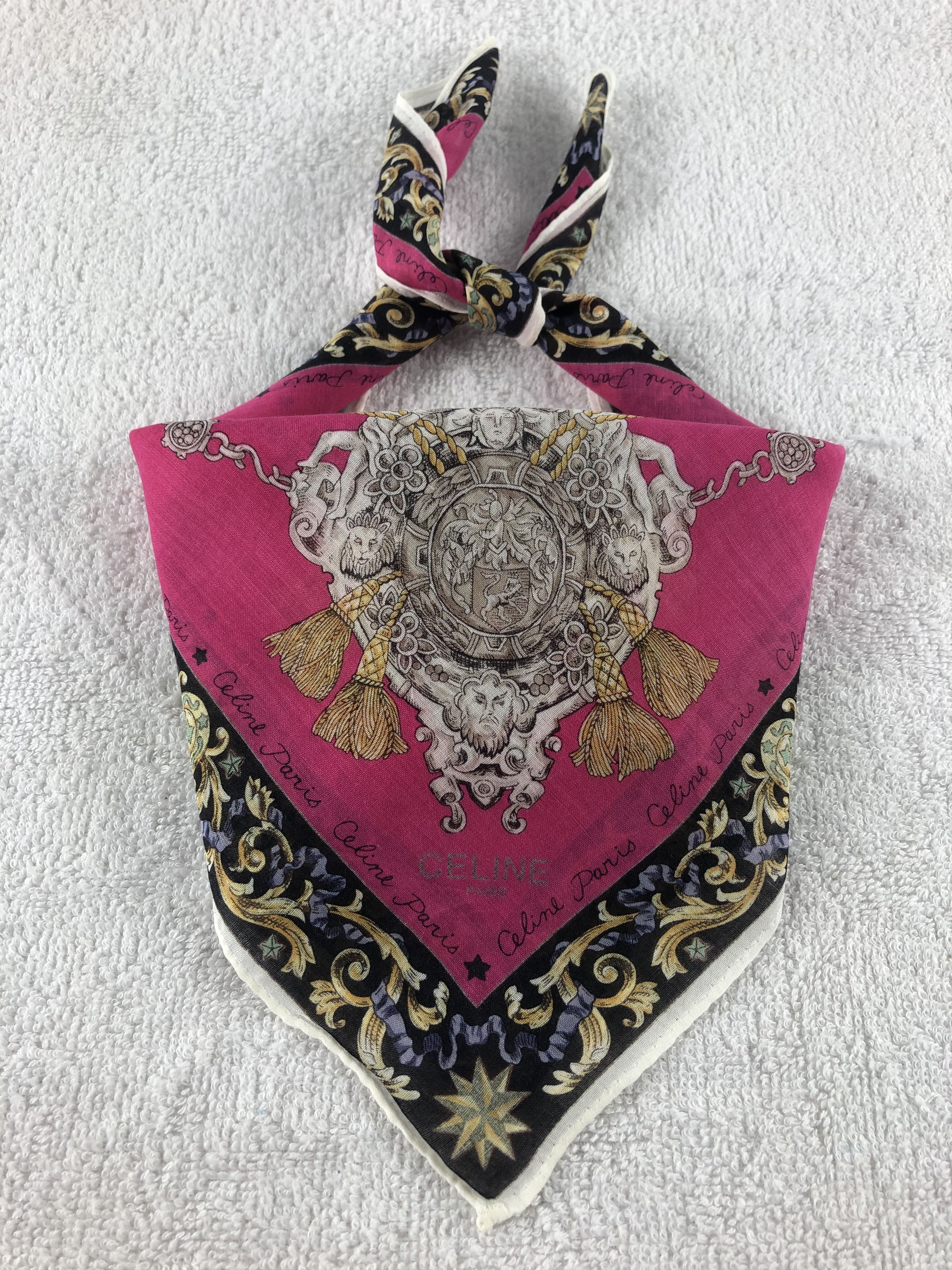 Celine Celine Handkerchief / Bandana / Neckerchief Size ONE SIZE - 1 Thumbnail