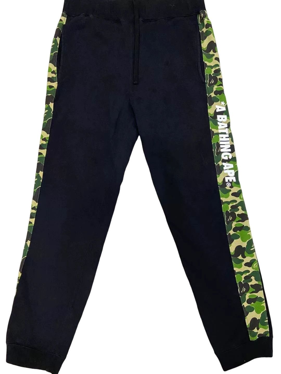 Bape A Bathing Ape ABC Camo Side Stripe Sweatpants Size L Size US 34 / EU 50 - 1 Thumbnail