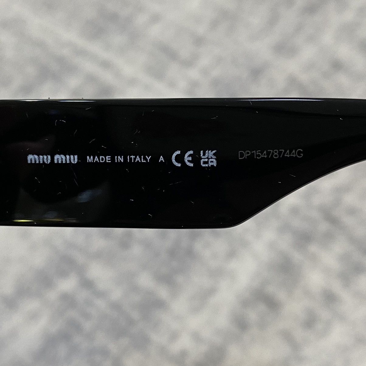 Miu Miu MIU MIU MU 09WS 1AB5S0 Sunglasses Size ONE SIZE - 5 Thumbnail