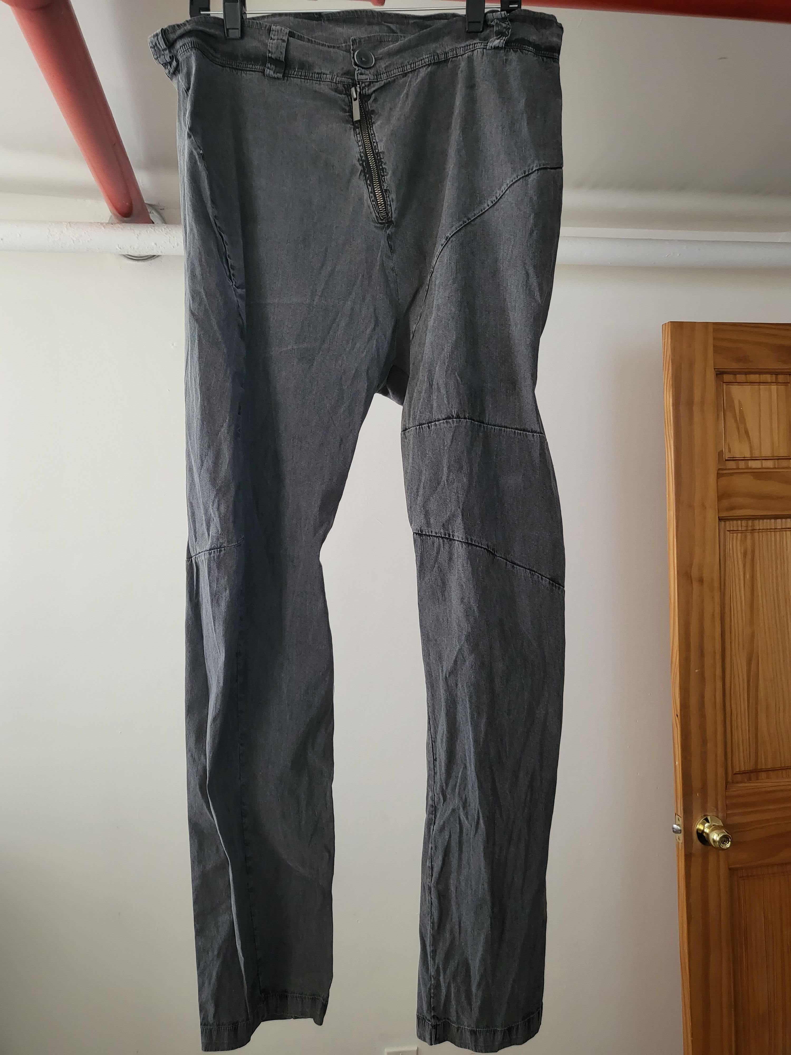 image of Andrea Yaaqov Pants in Grey, Men's (Size 36)