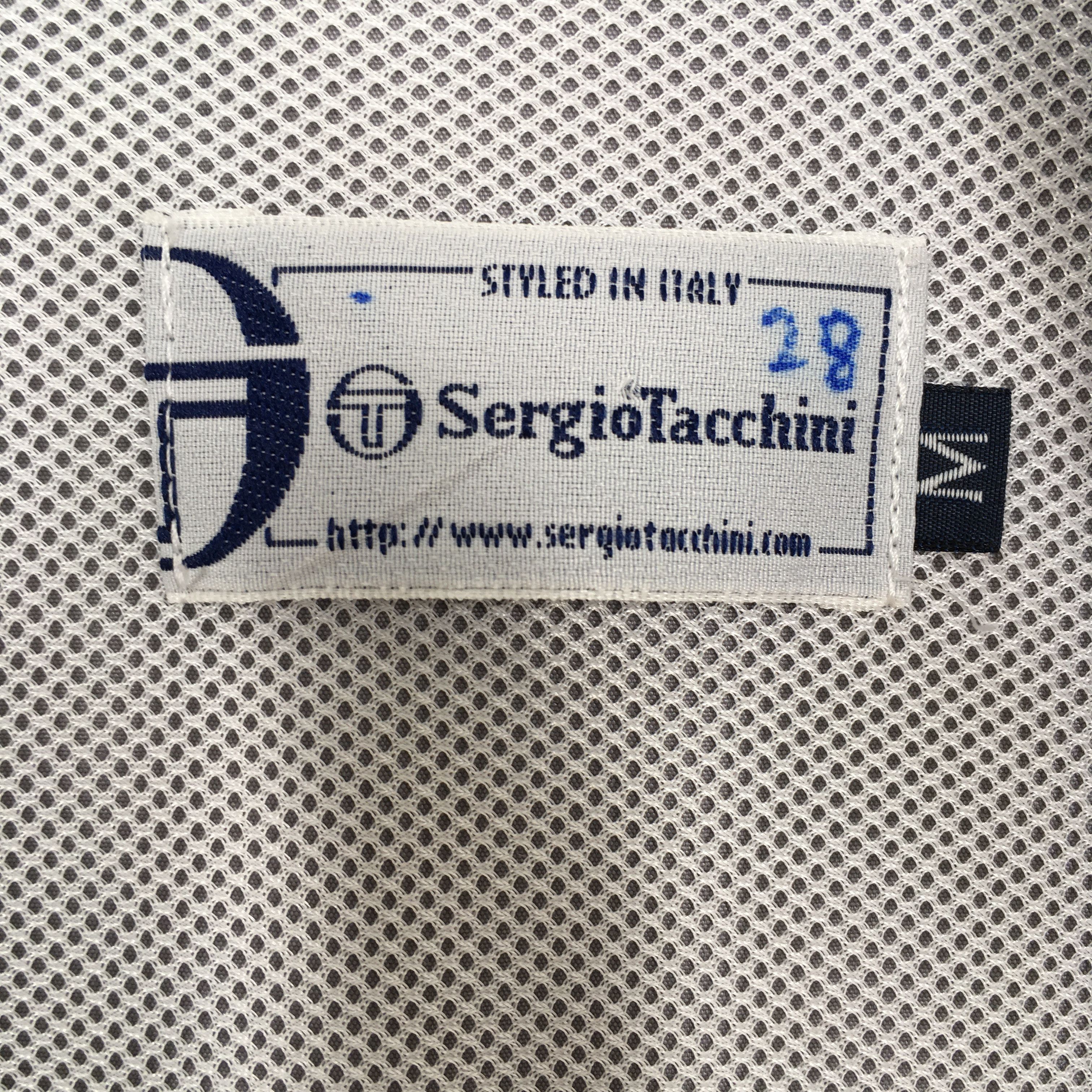 Sergio Tacchini Vintage Sergio Tacchini Windbreaker White Jacket Medium Size US M / EU 48-50 / 2 - 3 Thumbnail
