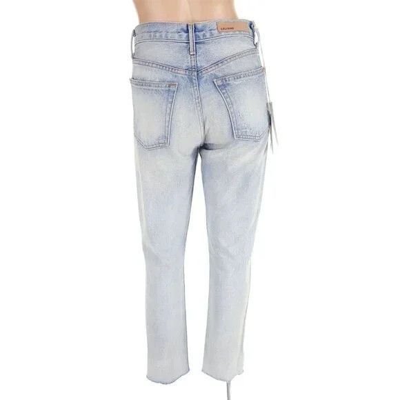 GRLFRND GRLFRND Karolina High-Rise Raw Edge Jeans 24 XXS Dont Cry Size 25" / US 0 / IT 36 - 9 Thumbnail