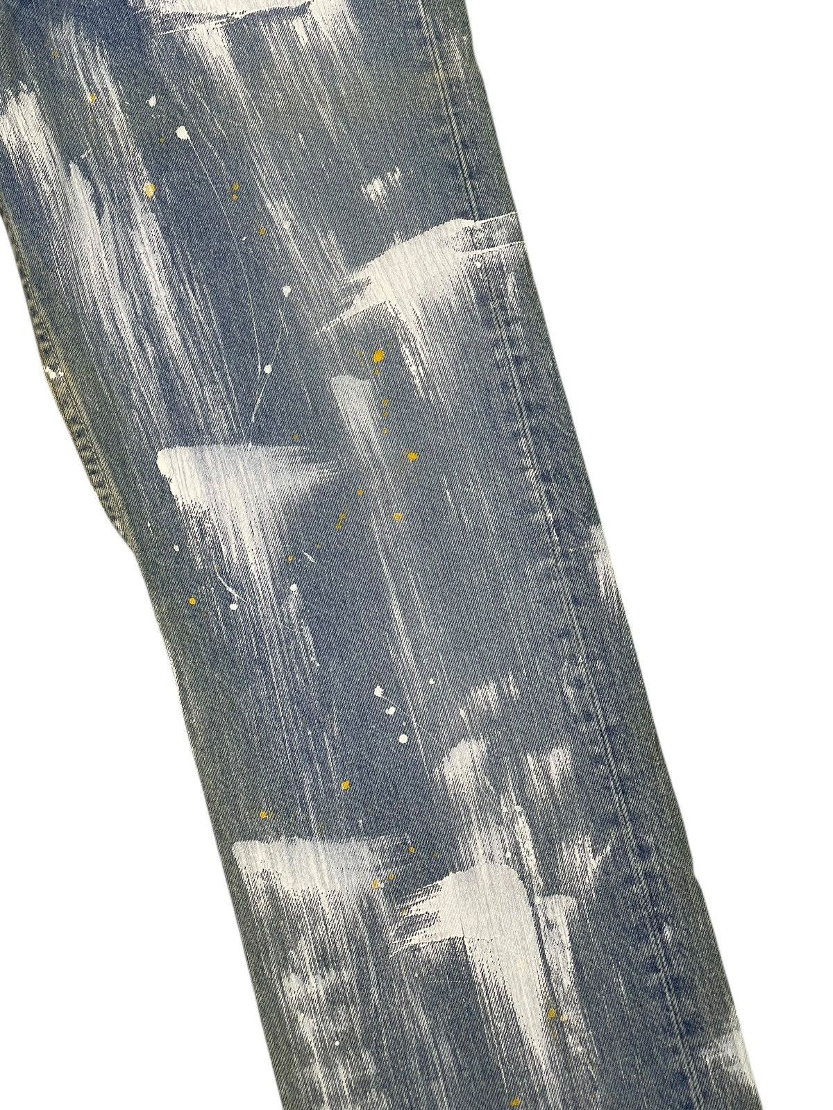 Levi's Vtg 1998 Levi’s 501 USA Painted Art Regular Straight 3🟦8 Size US 31 - 12 Thumbnail