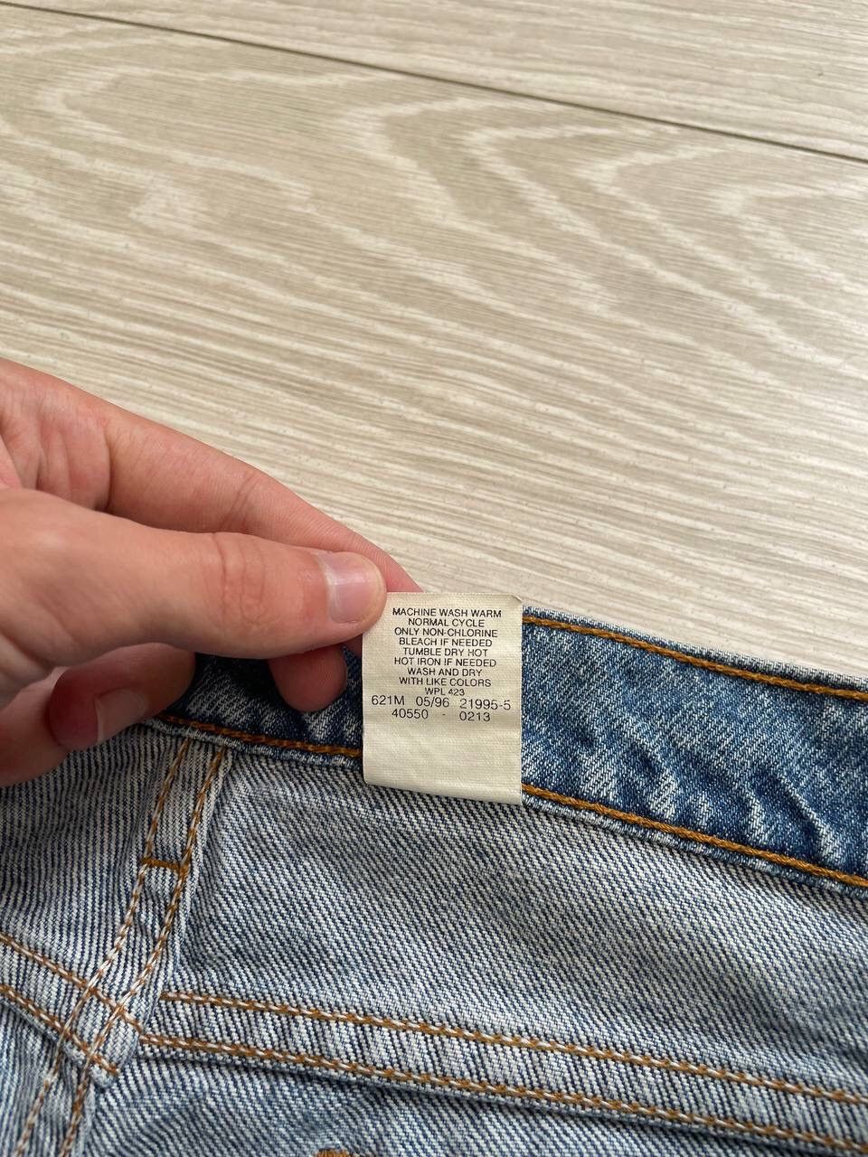 Levi's × Vintage Vintage Levi’s 550 Orange Tab Denim Jeans Size US 34 / EU 50 - 8 Thumbnail
