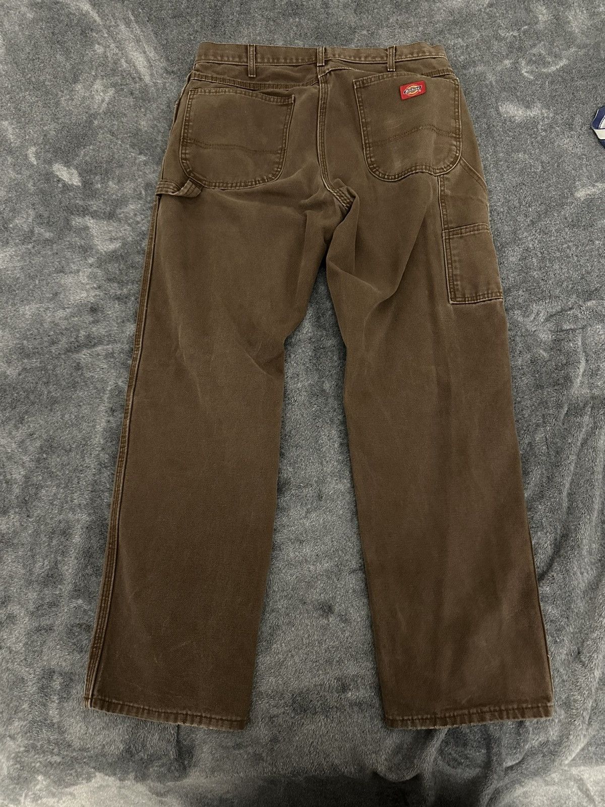 Dickies × Vintage Vintage brown carpenter dickies pants Size US 34 / EU 50 - 2 Thumbnail