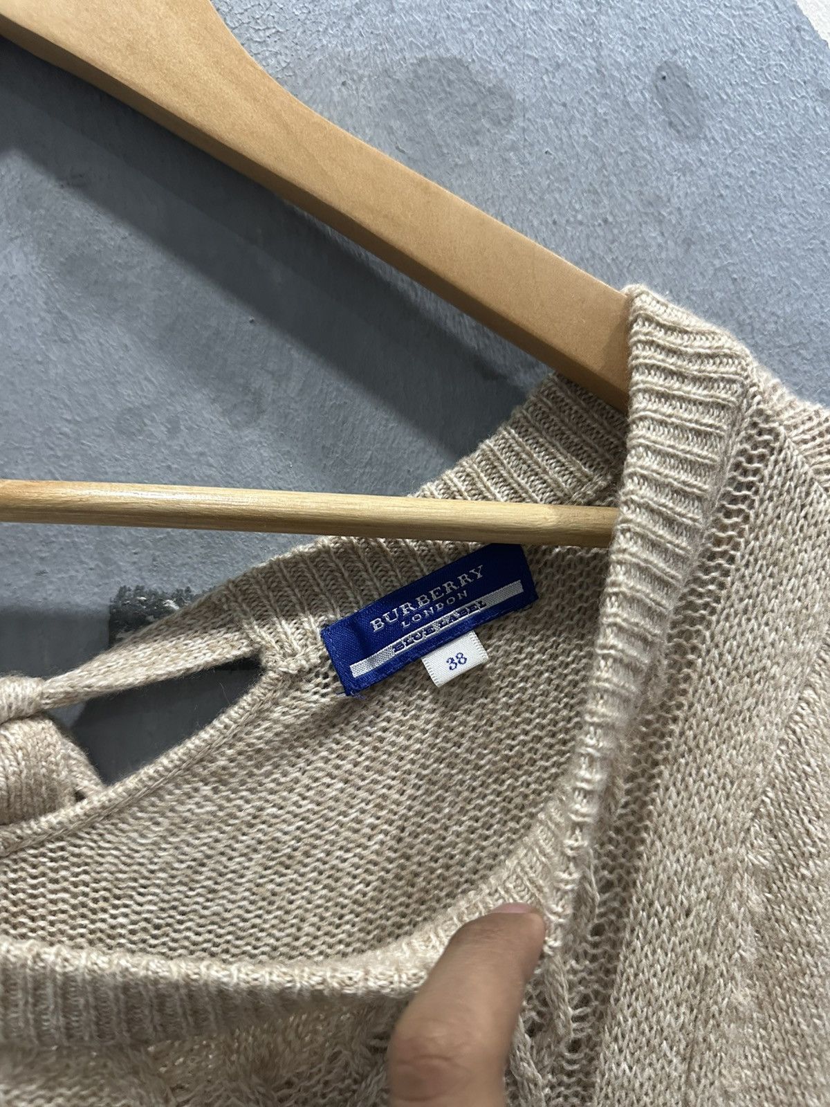 Burberry Burberry Blue Label Knit Dress Size S / US 4 / IT 40 - 3 Thumbnail