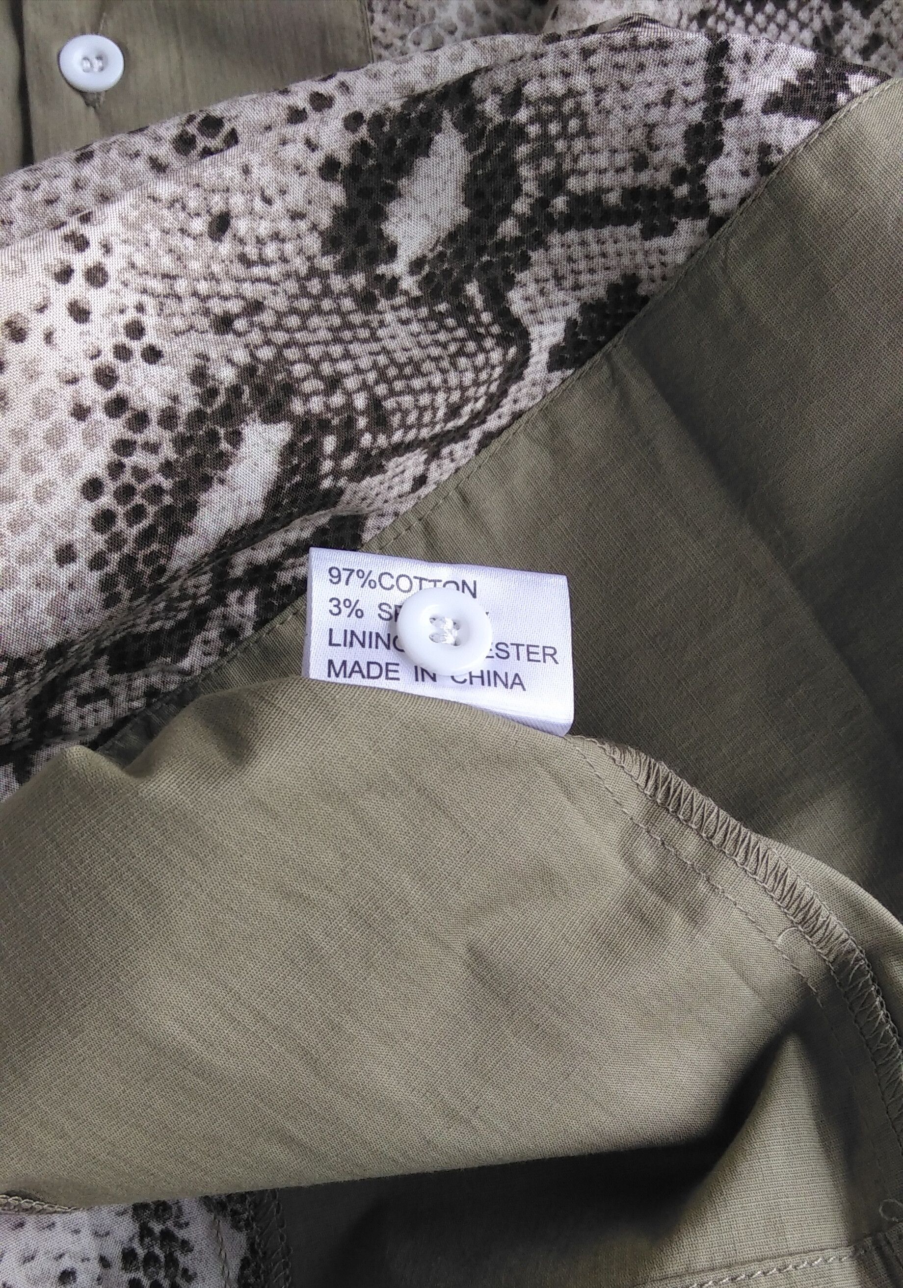 Other Bowling Shirts, Contrast Snake Pattern Size US XL / EU 56 / 4 - 7 Thumbnail