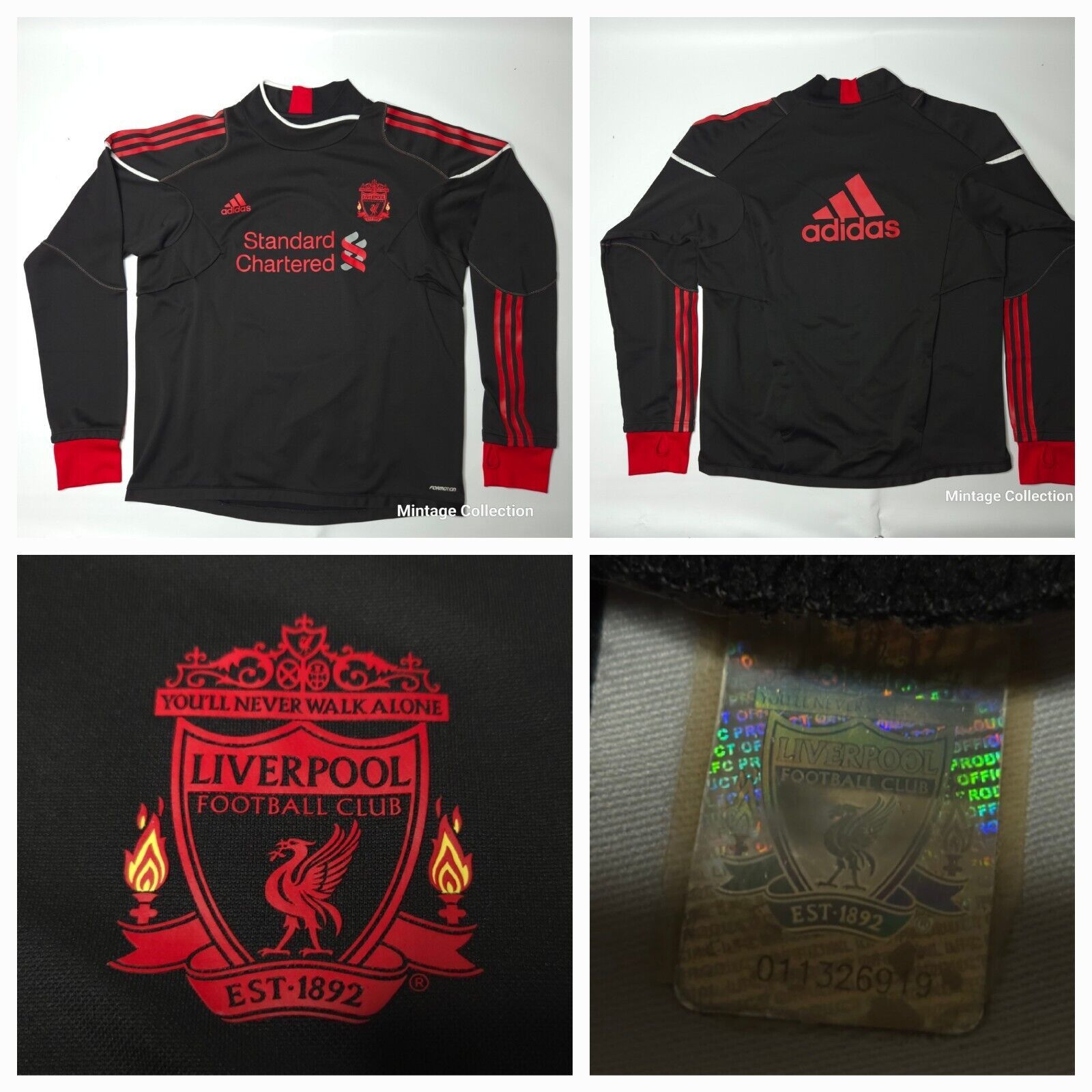 Adidas ADIDAS LIVERPOOL FOOTBALL CLUB SOCCER GOALKEEPER JERSEY XL Size US XL / EU 56 / 4 - 1 Thumbnail