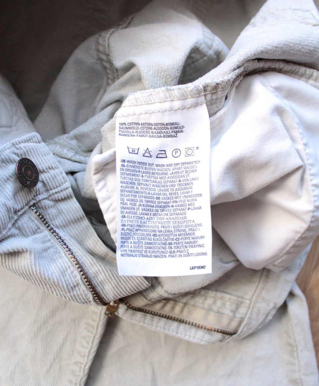 Levi's 🔥 Y2K Vintage Levi’s 507 Cream Bootcut Corduroy Pants 32x32 Size US 32 / EU 48 - 8 Thumbnail