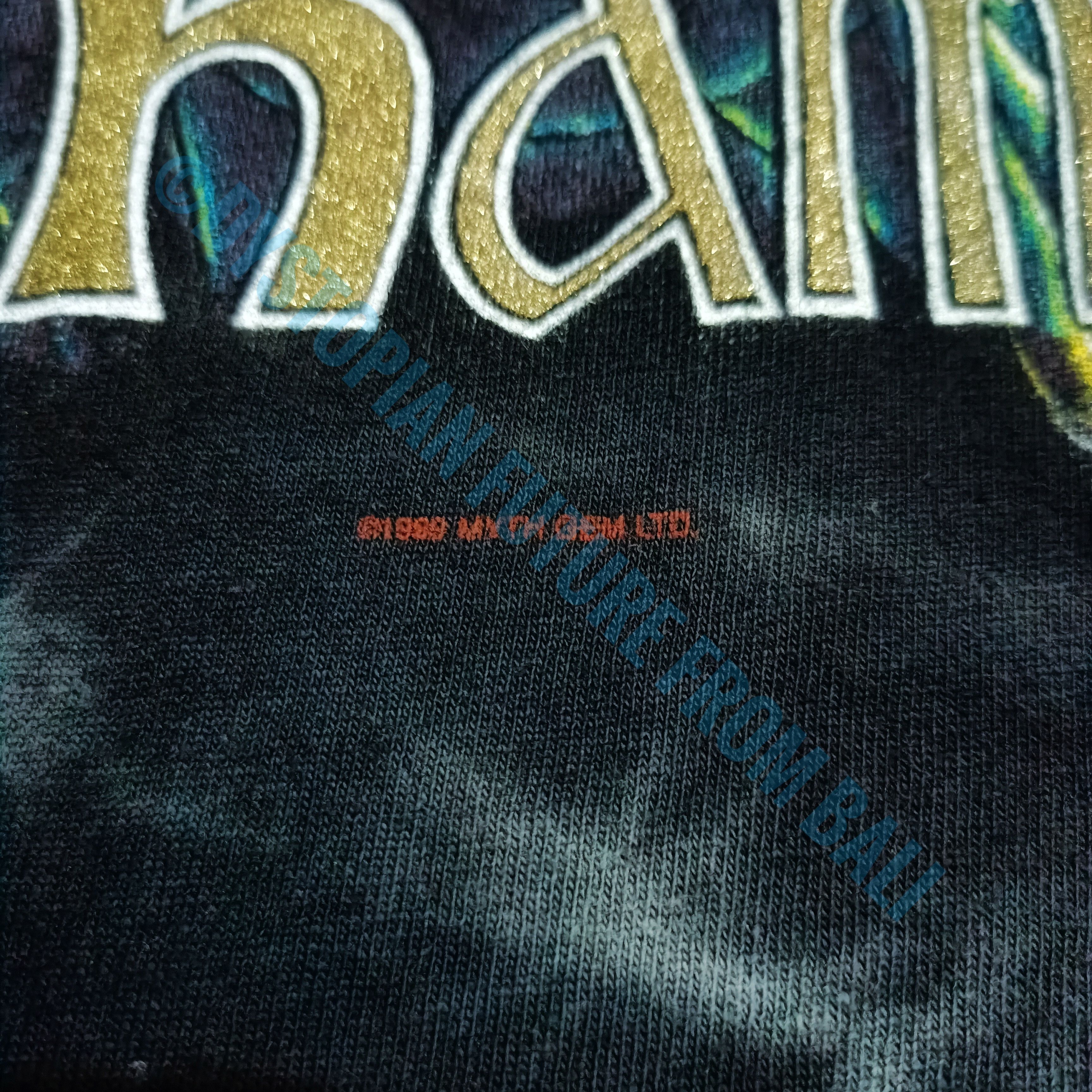 Led Zeppelin Vintage 1999 Led Zeppelin Hammer Of The Gods Tie Dye Tshirt Size US XXL / EU 58 / 5 - 4 Thumbnail