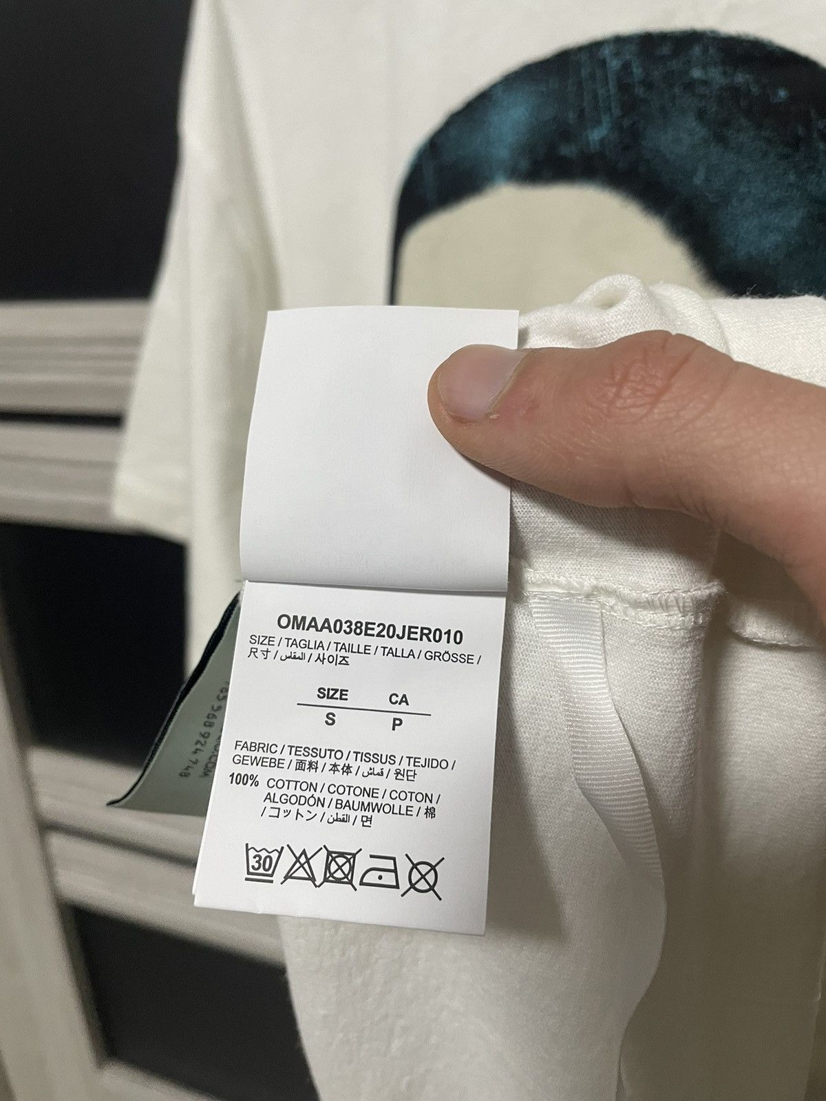 Off-White Off-White Mona Lisa Pivot Oversized Shirt Size US M / EU 48-50 / 2 - 20 Thumbnail