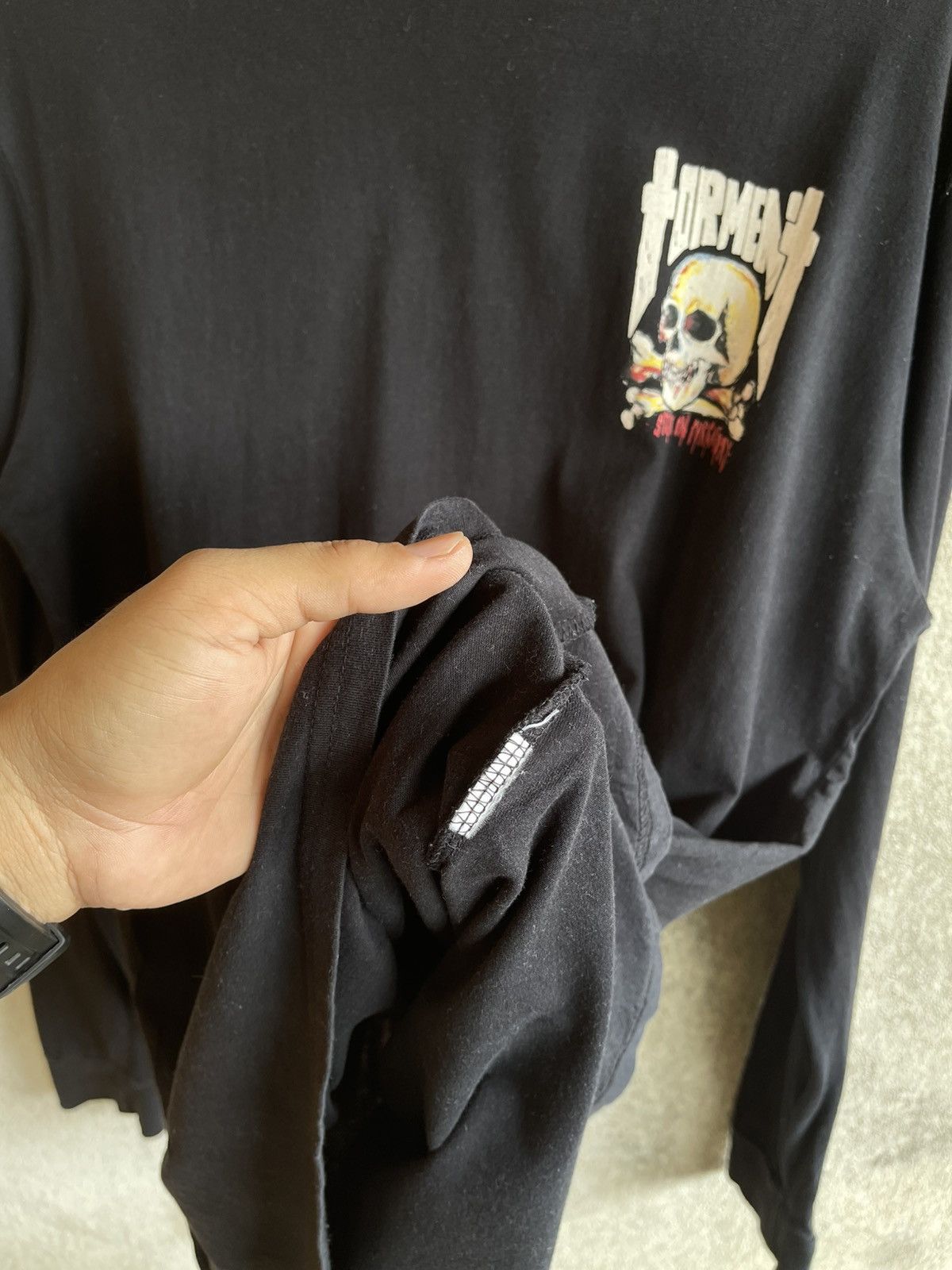LRG HYPE🔥TORMENT x LRG🔥STUCK IN PURGATORY Long Sleeve TEE Size US M / EU 48-50 / 2 - 7 Thumbnail