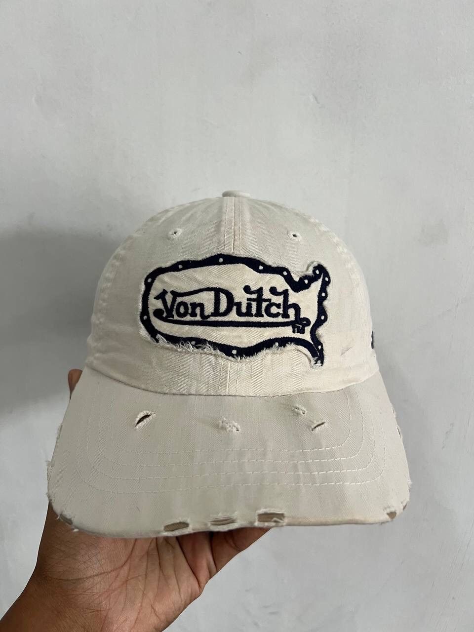 Von Dutch Von Dutch Distressed Hat Size ONE SIZE - 6 Thumbnail