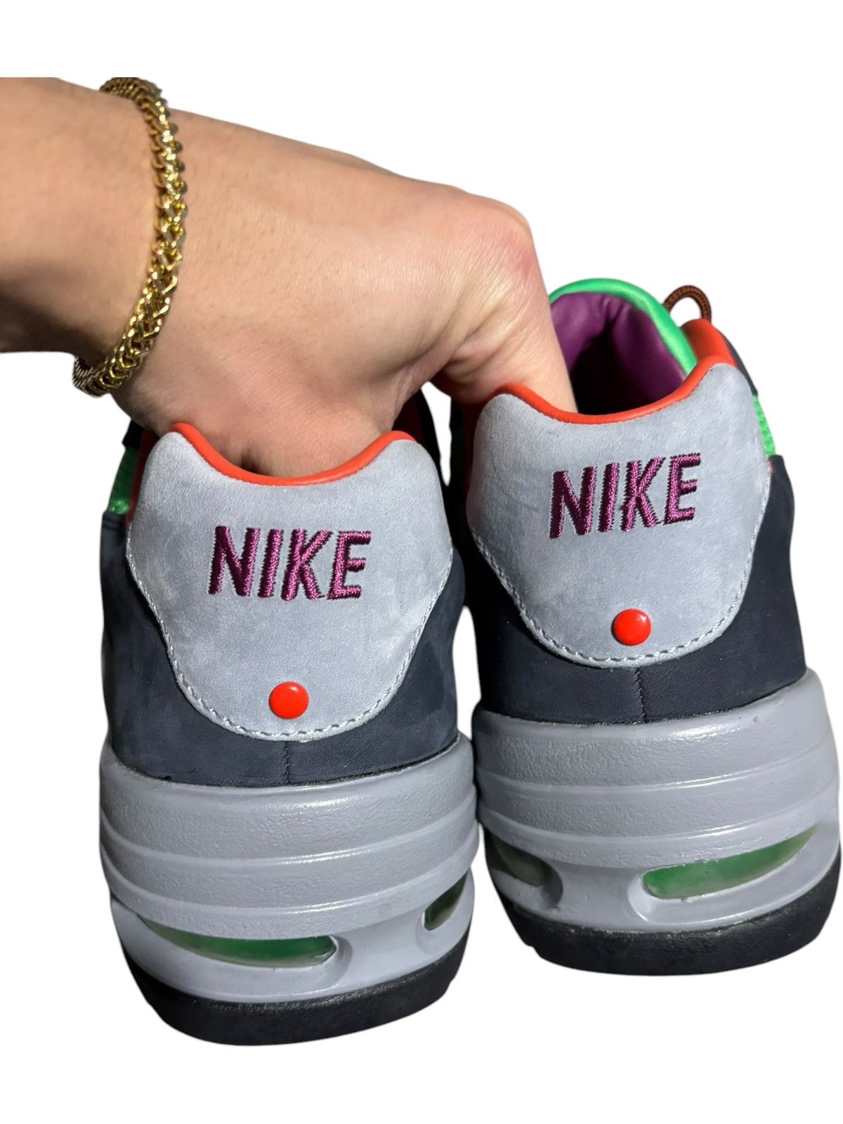 Nike 2008 Nike ACG Air Max Superdome Low Sneaker Boot Gray Green Size US 9 / EU 42 - 4 Thumbnail