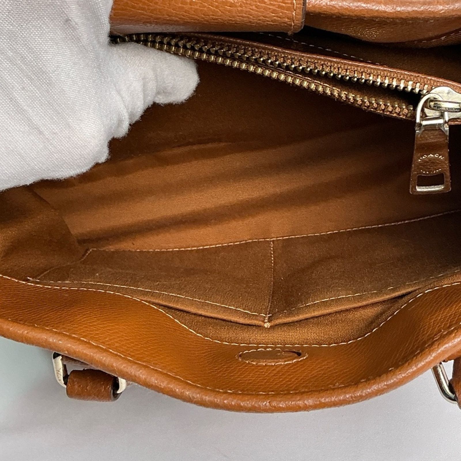 Coach COACH Brown 2 way Crossgrain Mini MARGO Carryall Satchel Size ONE SIZE - 8 Thumbnail