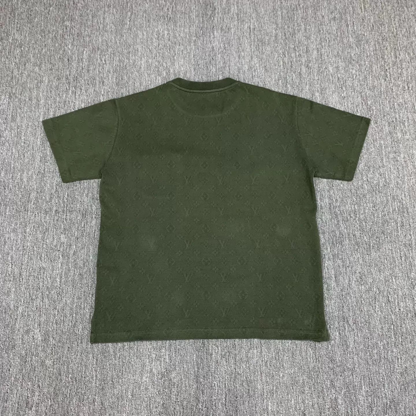 Louis Vuitton LV Green Monogram All Over Logo SS L 95 New Size US L / EU 52-54 / 3 - 2 Thumbnail