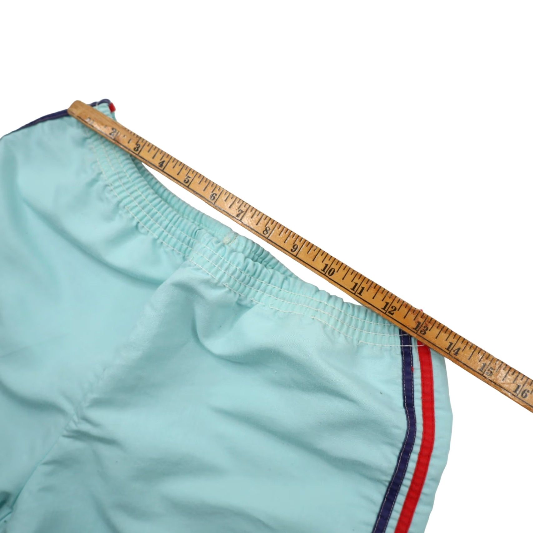 Vintage VINTAGE Womens Medium Polyester Running Short Shorts Blue Size 32" / US 10 / IT 46 - 5 Thumbnail