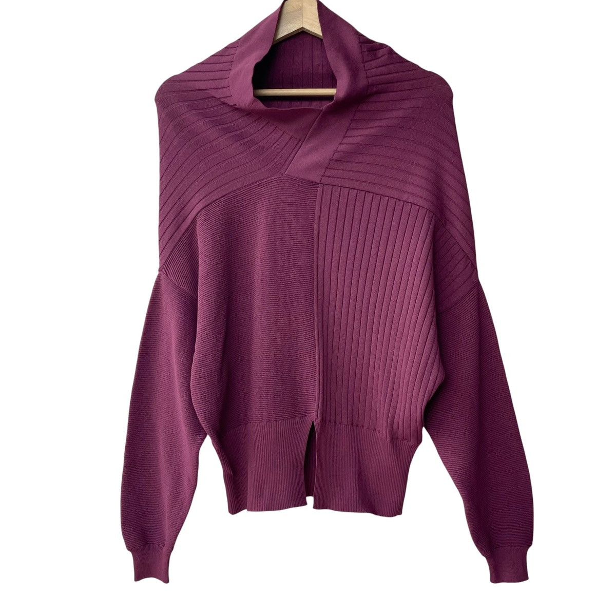 Japanese Brand Noriko Araki BNWT Japanese Designer Wide Collar WMN Top Size L / US 10 / IT 46 - 1 Thumbnail