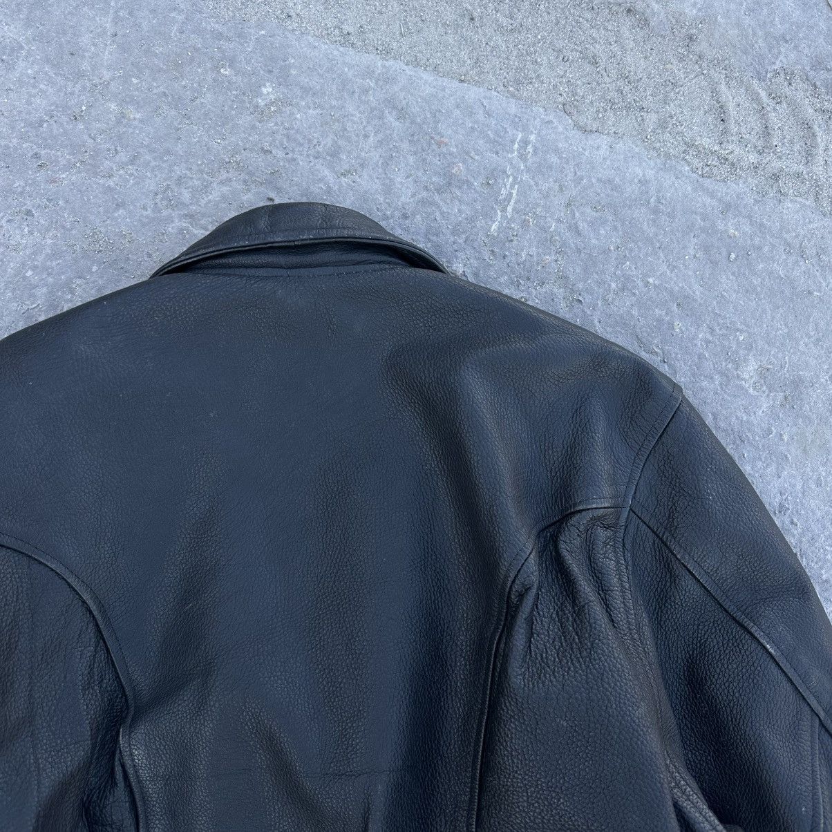 Japanese Brand Vintage Japanese Style Rare Leather Moto Jacket Smash 90s Size US S / EU 44-46 / 1 - 7 Thumbnail