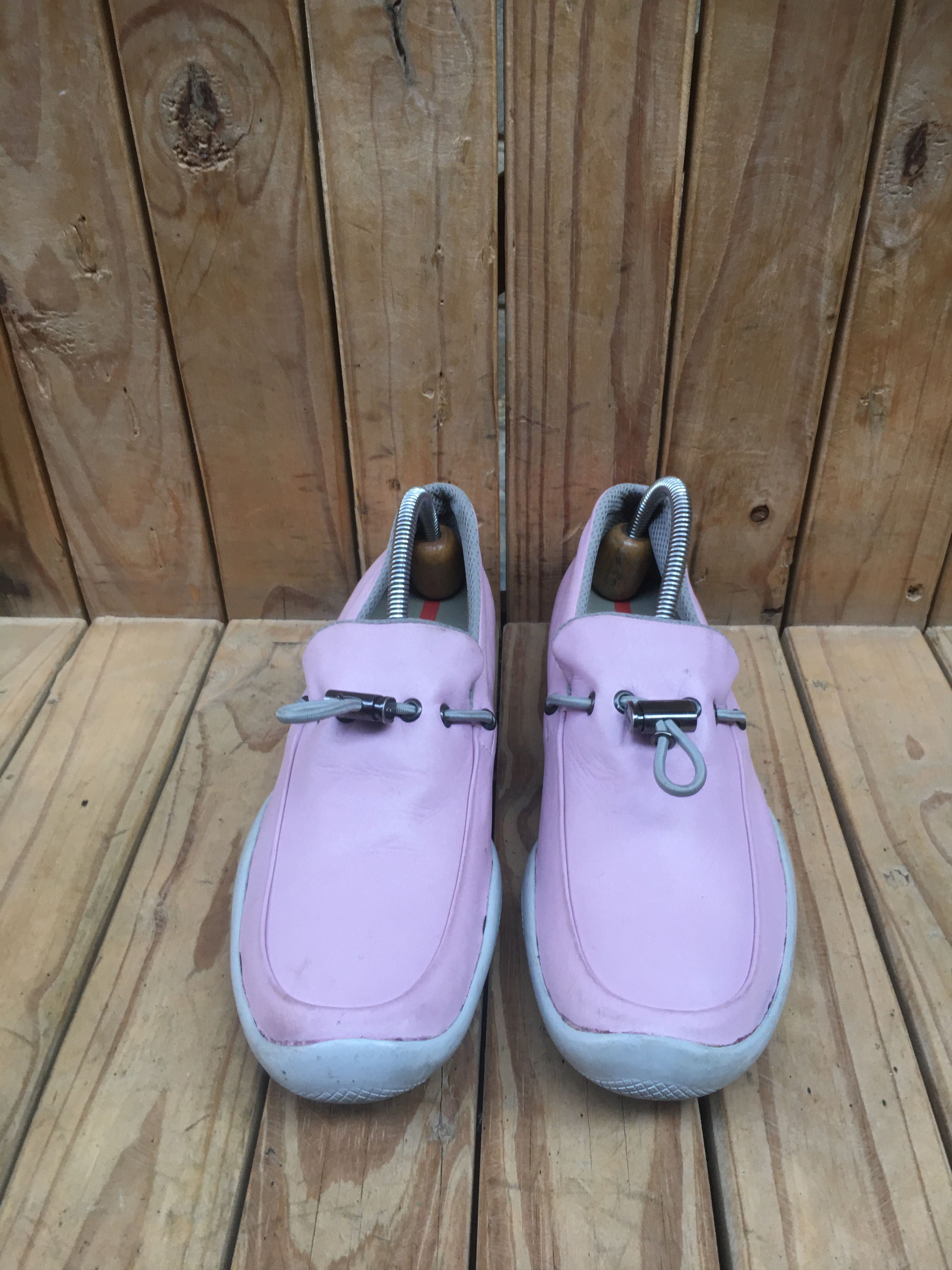 Prada Prada sports pink women's sneakers EUR 41 Size US 11 / IT 41 - 4 Thumbnail