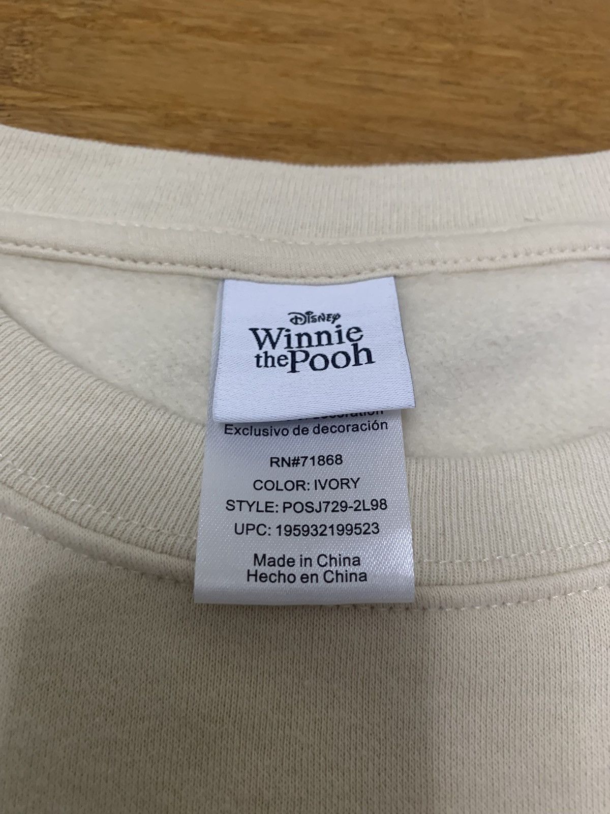 Disney Disney Winnie The Pooh Crewneck Size US XL / EU 56 / 4 - 3 Thumbnail