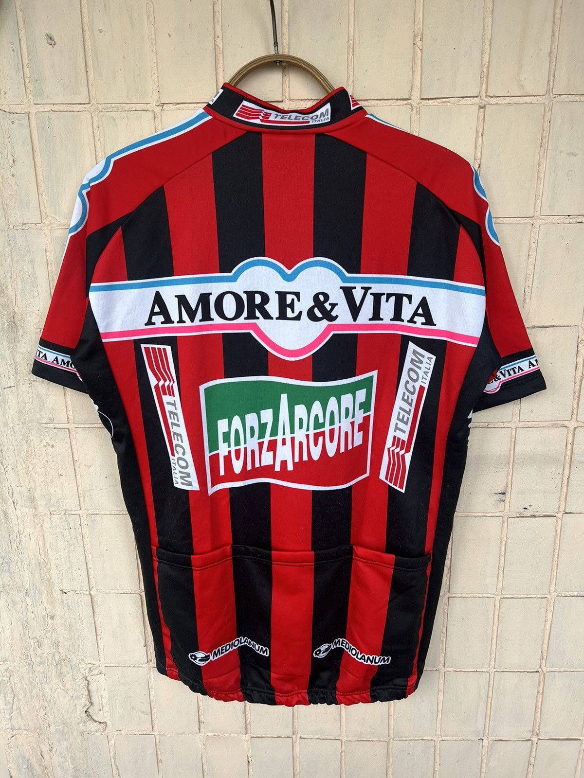 Bicycle Vintage Race 90s Jersey Amore Vita Canova Y2K Pepsi Size US M / EU 48-50 / 2 - 12 Thumbnail