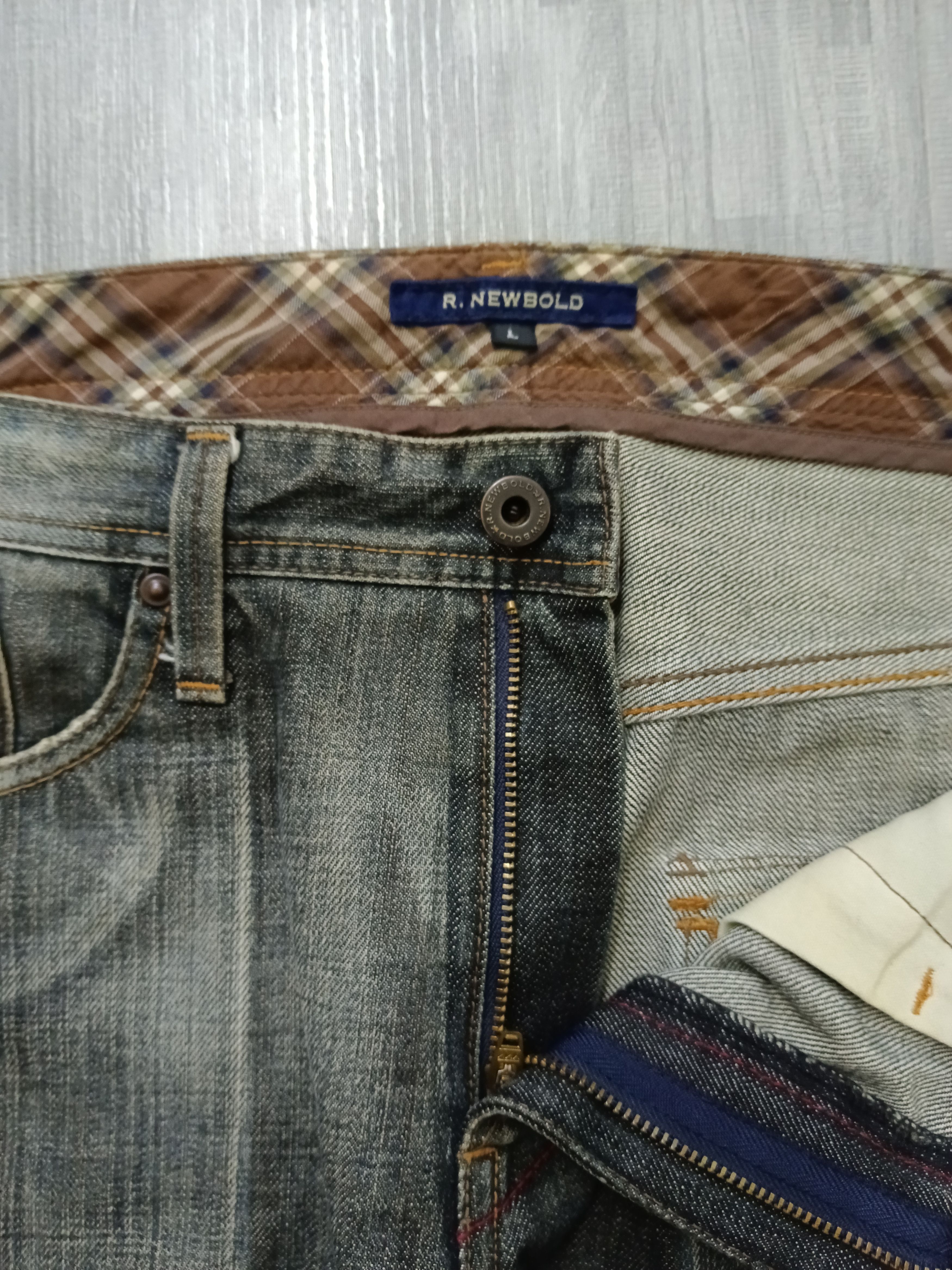 R.Newbold DISTRESSED R.NEWBOLD DENIM PANTS Size US 32 / EU 48 - 7 Thumbnail