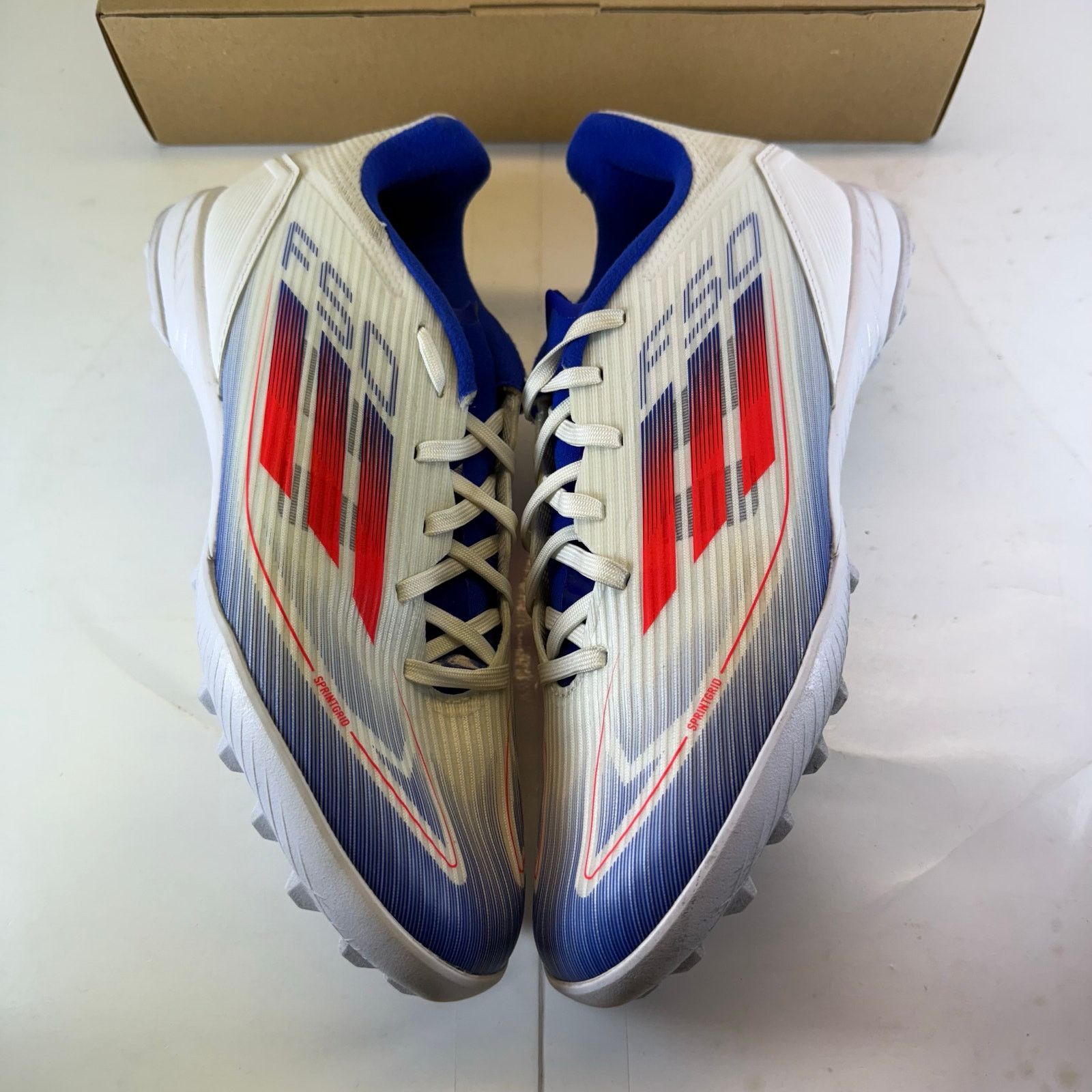 Adidas Adidas F50 Club Football White/Multicolor Size 7.5 Youth Size US 7.5 / IT 37.5 - 7 Thumbnail