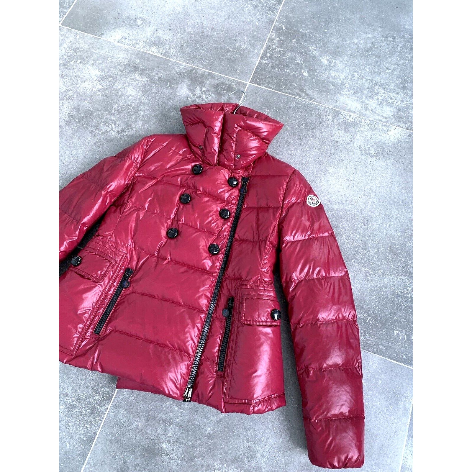 Moncler Women's MONCLER DAIM Down Puffer Pea Coat Jacket SZ 2 S - M Size S / US 4 / IT 40 - 11 Thumbnail