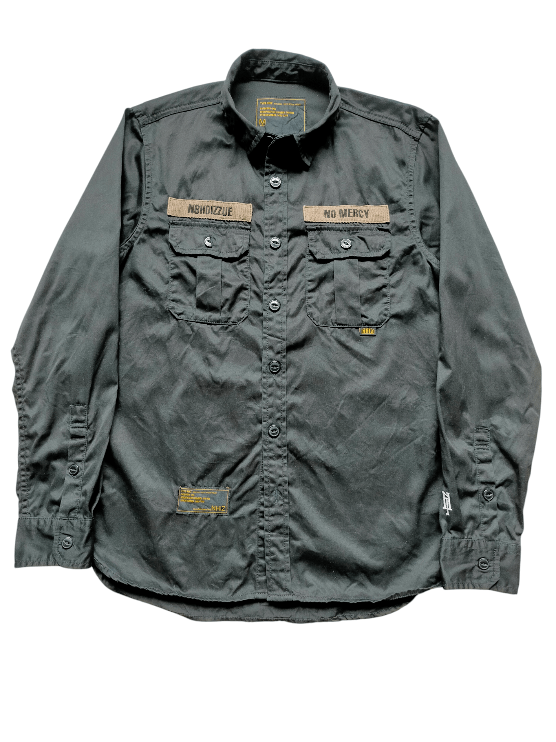 Neighborhood Neighborhood Izzue Plus Military Style Button ups shirt Size US M / EU 48-50 / 2 - 1 Thumbnail