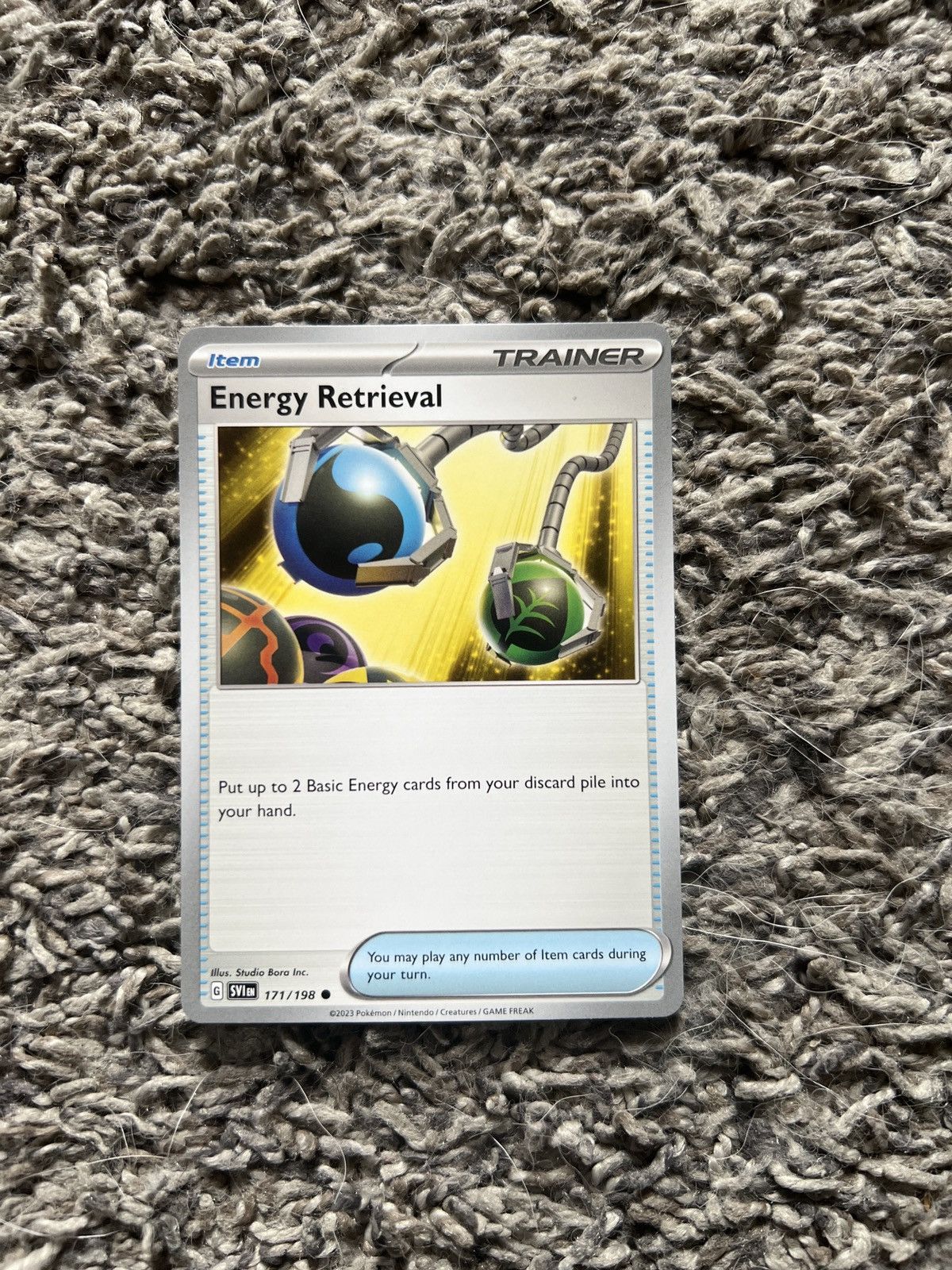 Hypebeast × Nintendo × Pokemon 2023 Pokémon Energy Retrieval Card Size ONE SIZE - 1 Thumbnail
