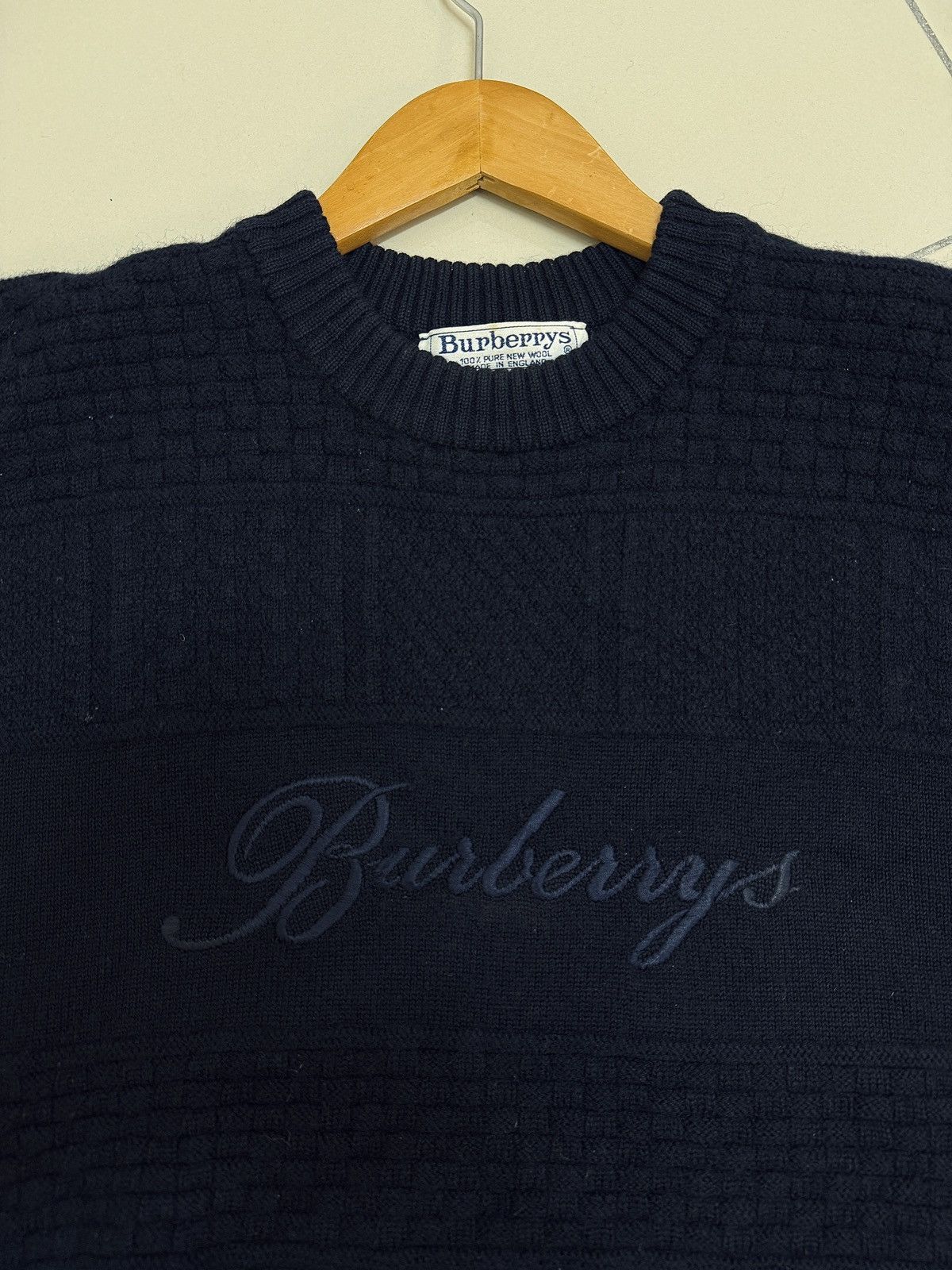 Burberry RARE Vintage Burberry Knitwear Size US M / EU 48-50 / 2 - 3 Thumbnail