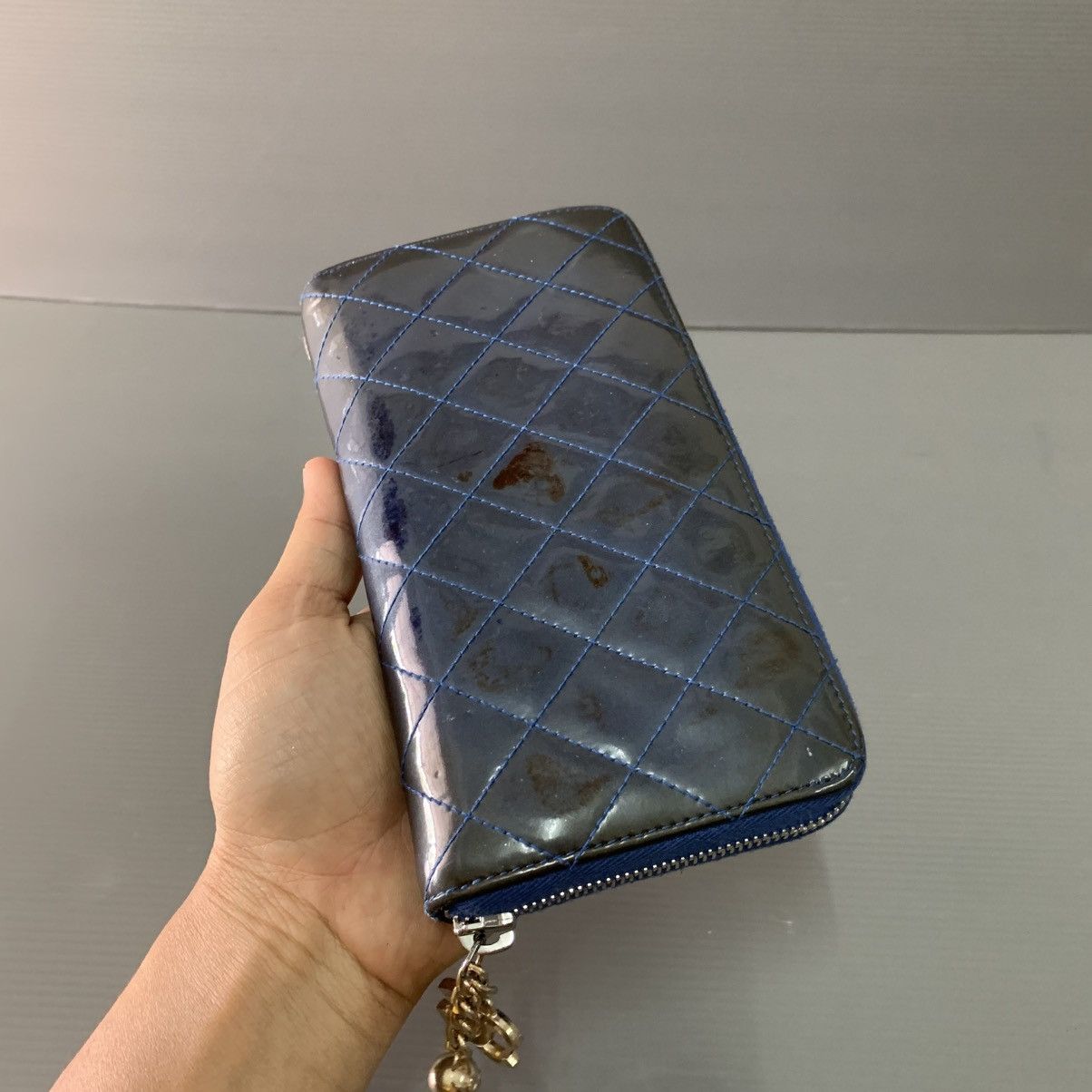 Chanel Chanel Patern Leather Long Wallet Size ONE SIZE - 10 Thumbnail