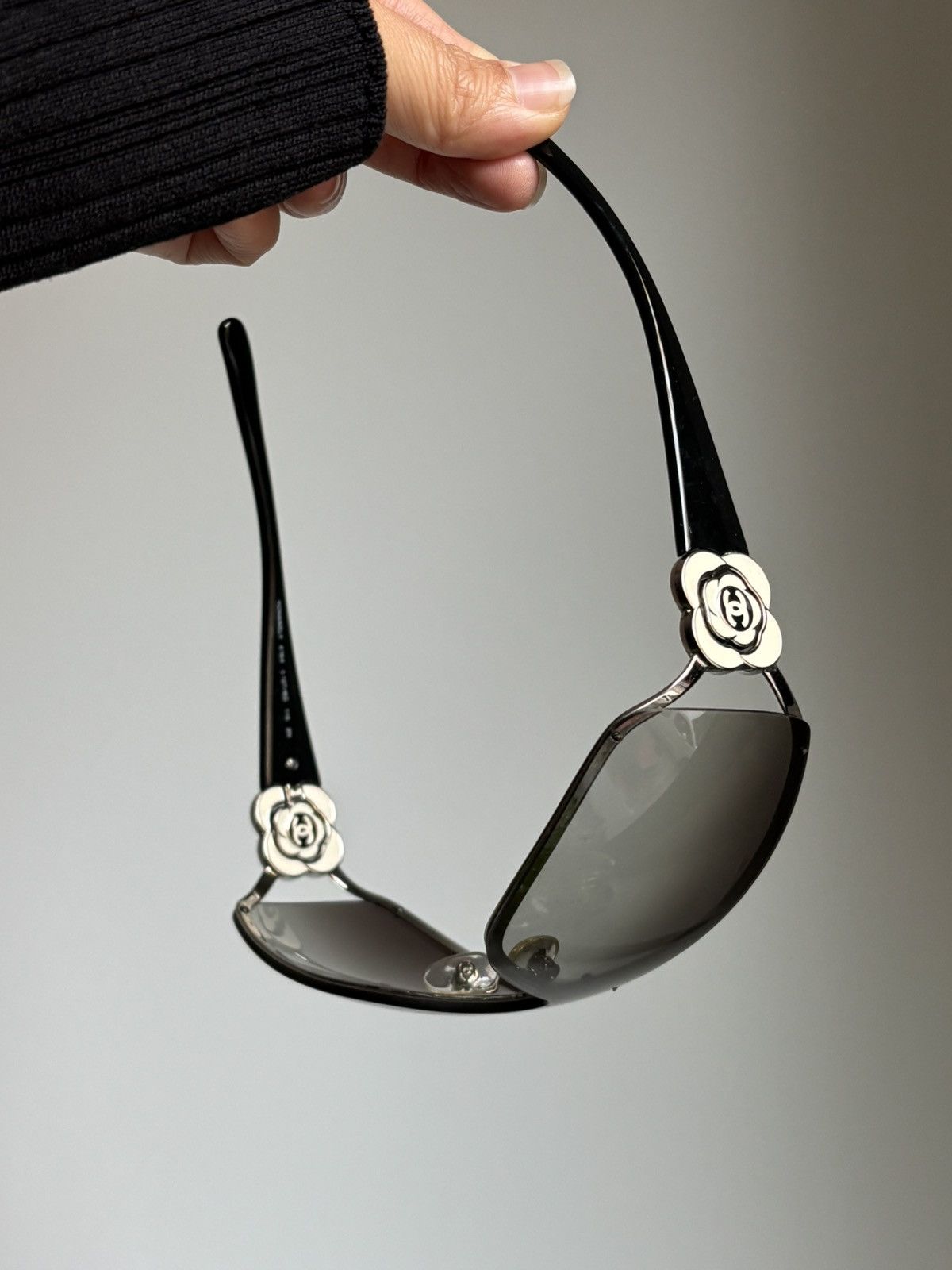 Chanel CHANEL SUNGLASSES 4164 LOGO CC Wrap Metal Vintage Iconic Size ONE SIZE - 3 Thumbnail