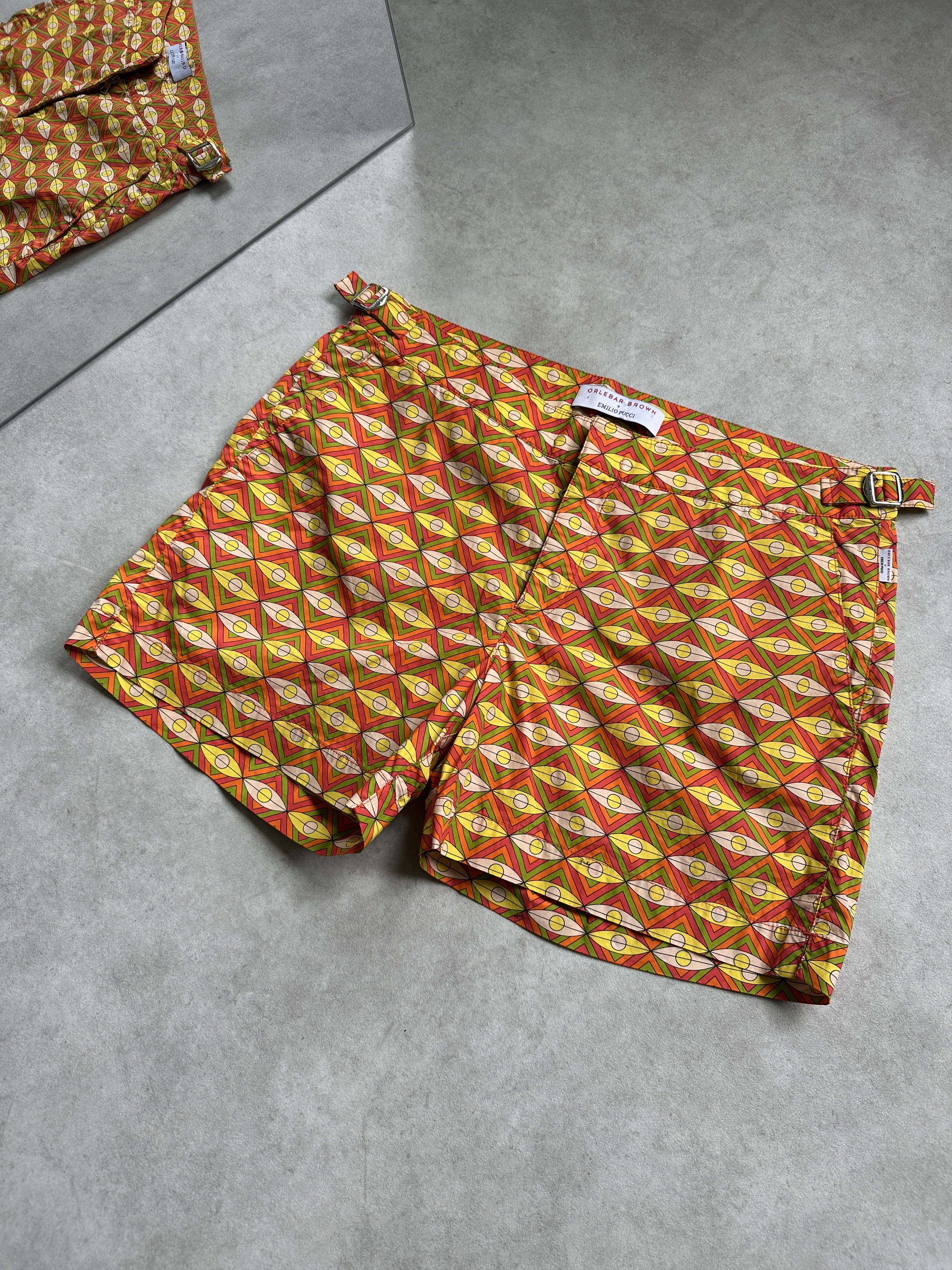 Orlebar Brown Orlebar Brown x Emilio Pucci multicolour abstract