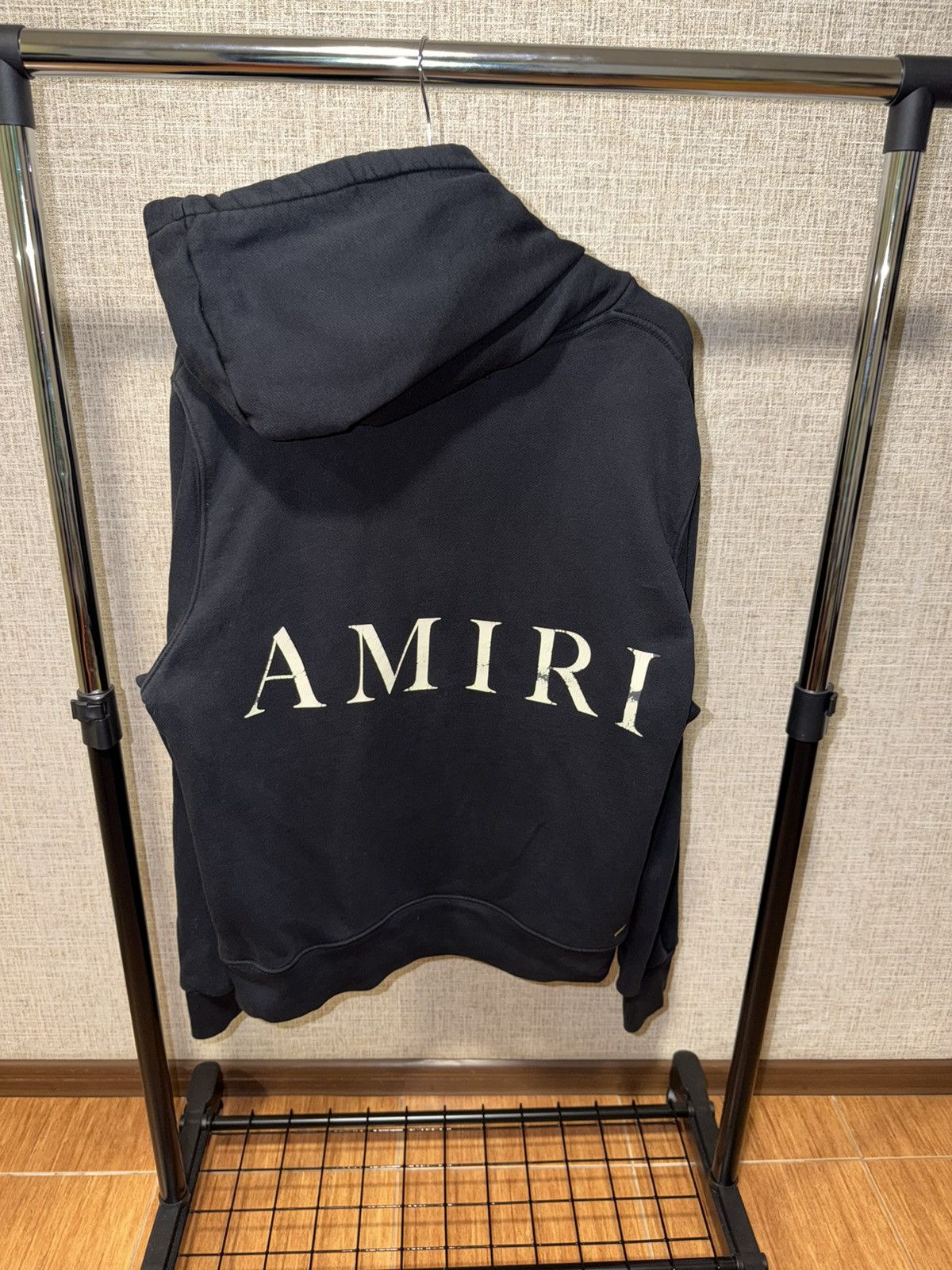 Amiri AMIRI LOGO BLACK HOODIE Size US L / EU 52-54 / 3 - 2 Thumbnail