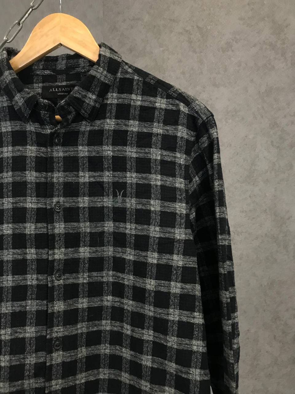 Allsaints Allsaints designer flannel shirt Size US M / EU 48-50 / 2 - 2 Thumbnail