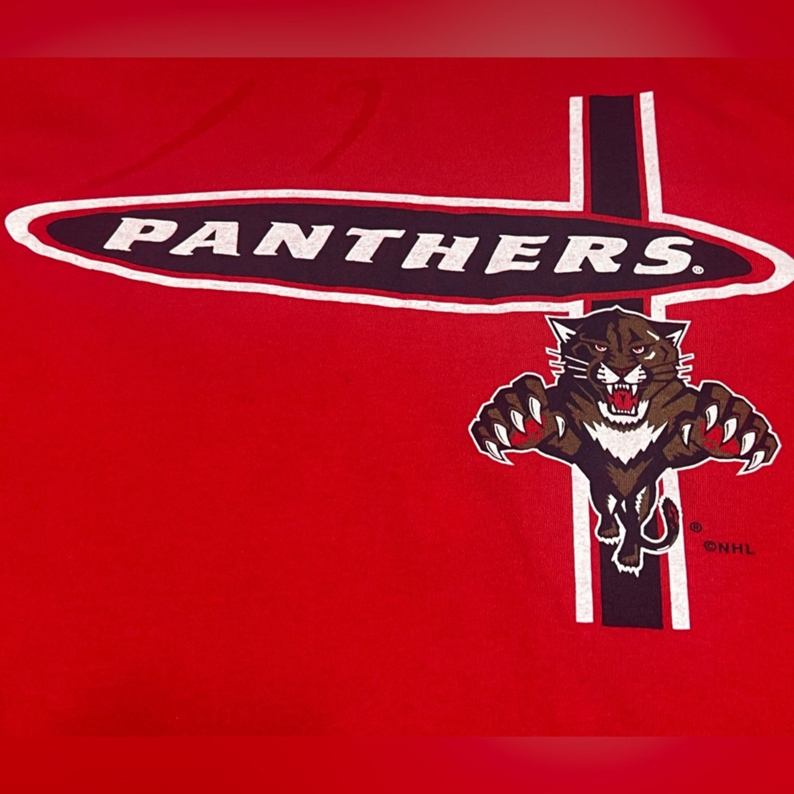 Logo 7 Vintage 90s Florida Panthers NHL Hockey Logo 7 T Shirt XXL Size US XXL / EU 58 / 5 - 3 Thumbnail