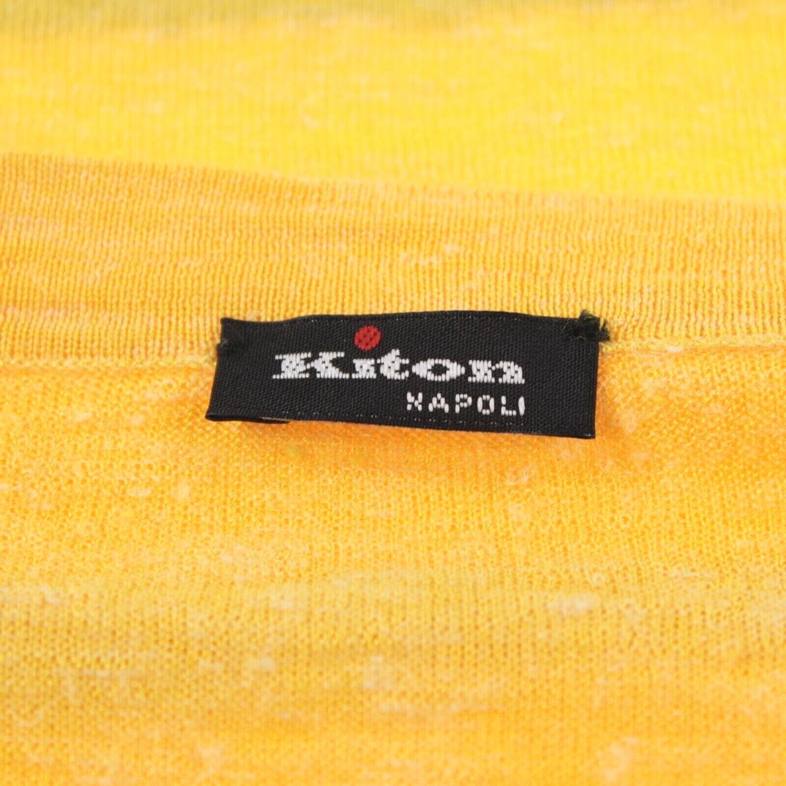 Kiton Kiton Sweater Size US M in Yellow Size US M / EU 48-50 / 2 - 2 Thumbnail