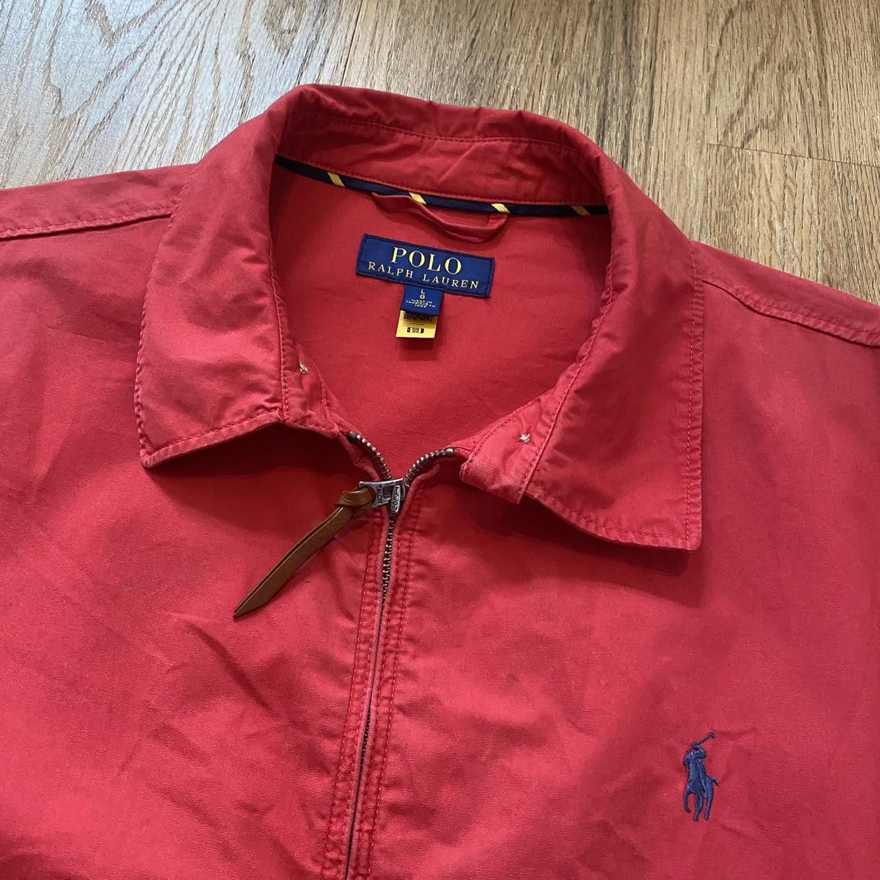 Polo Ralph Lauren Polo Ralph Lauren red jacket with embroidered logo Size US L / EU 52-54 / 3 - 3 Thumbnail