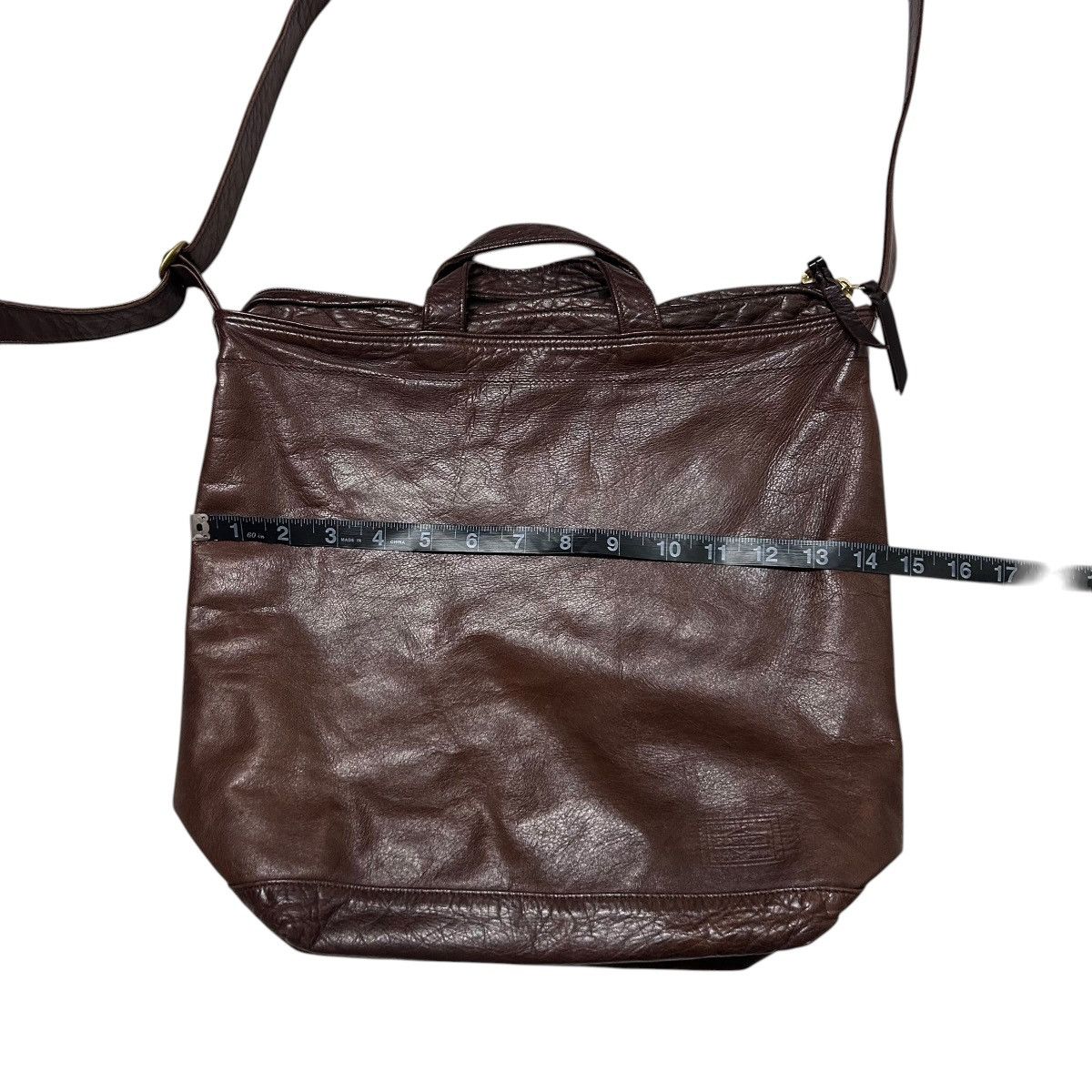 Porter 752 00s Porter Yoshida leather shoulder bag unisex brown Size ONE SIZE - 23 Thumbnail