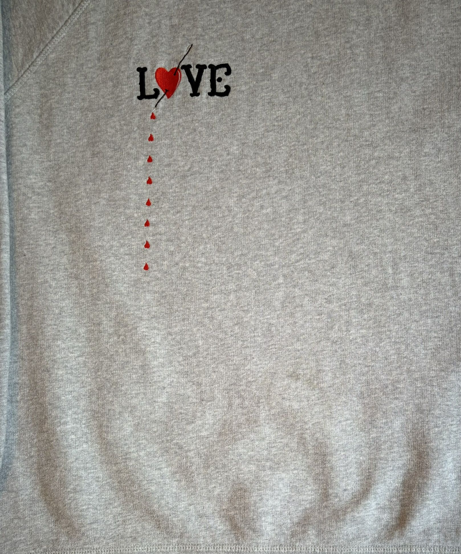 Ganni Ganni Love gray sweatshirt size L Size L / US 10 / IT 46 - 8 Thumbnail