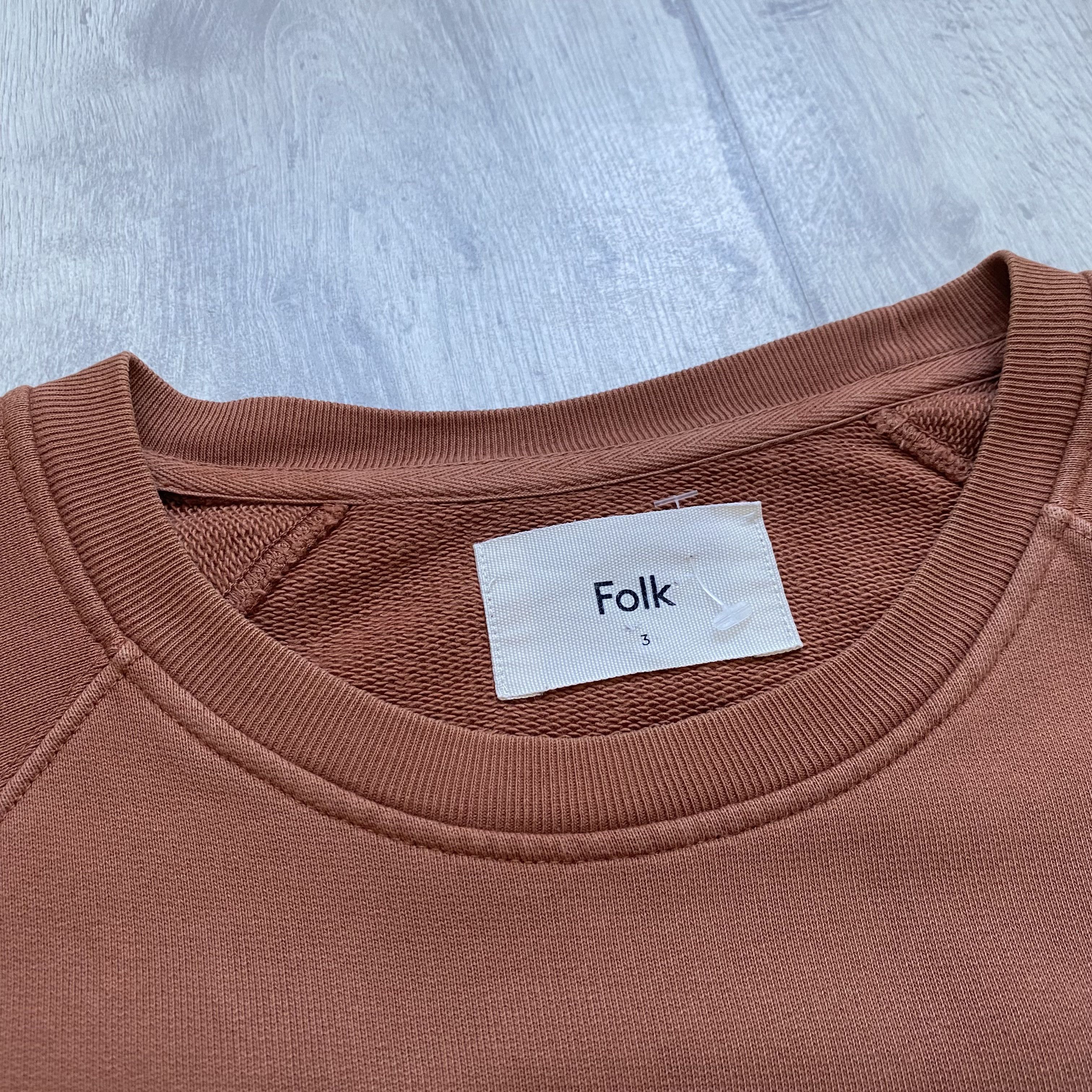 Folk Folk crewneck basic sweatshirt luxury designer Size US L / EU 52-54 / 3 - 4 Thumbnail