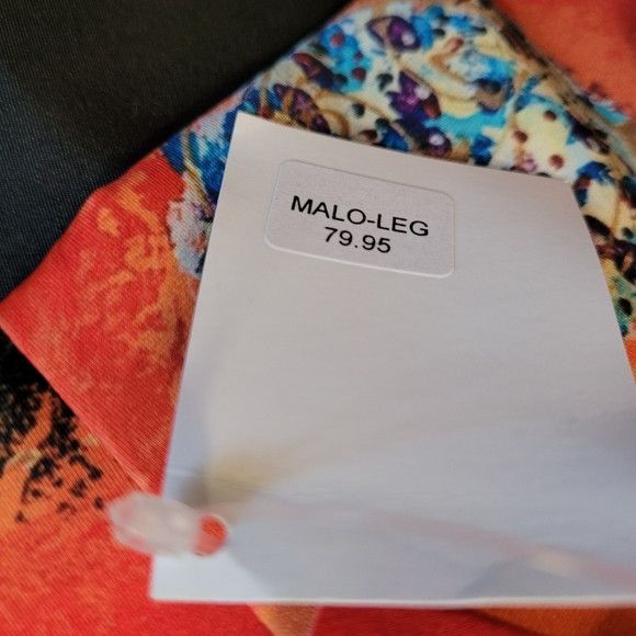 Other Isa Malo Creations Colorful Floral Tulips Leggings - Nwt- S Size 25" / US 0 / IT 36 - 6 Thumbnail