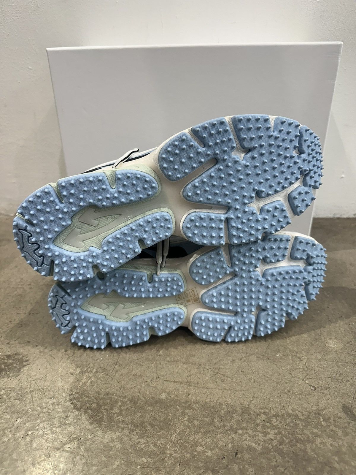 Off-White OFF-WHITE - Be Right Back Sneakers Light Blue Size US 10 / EU 43 - 6 Thumbnail