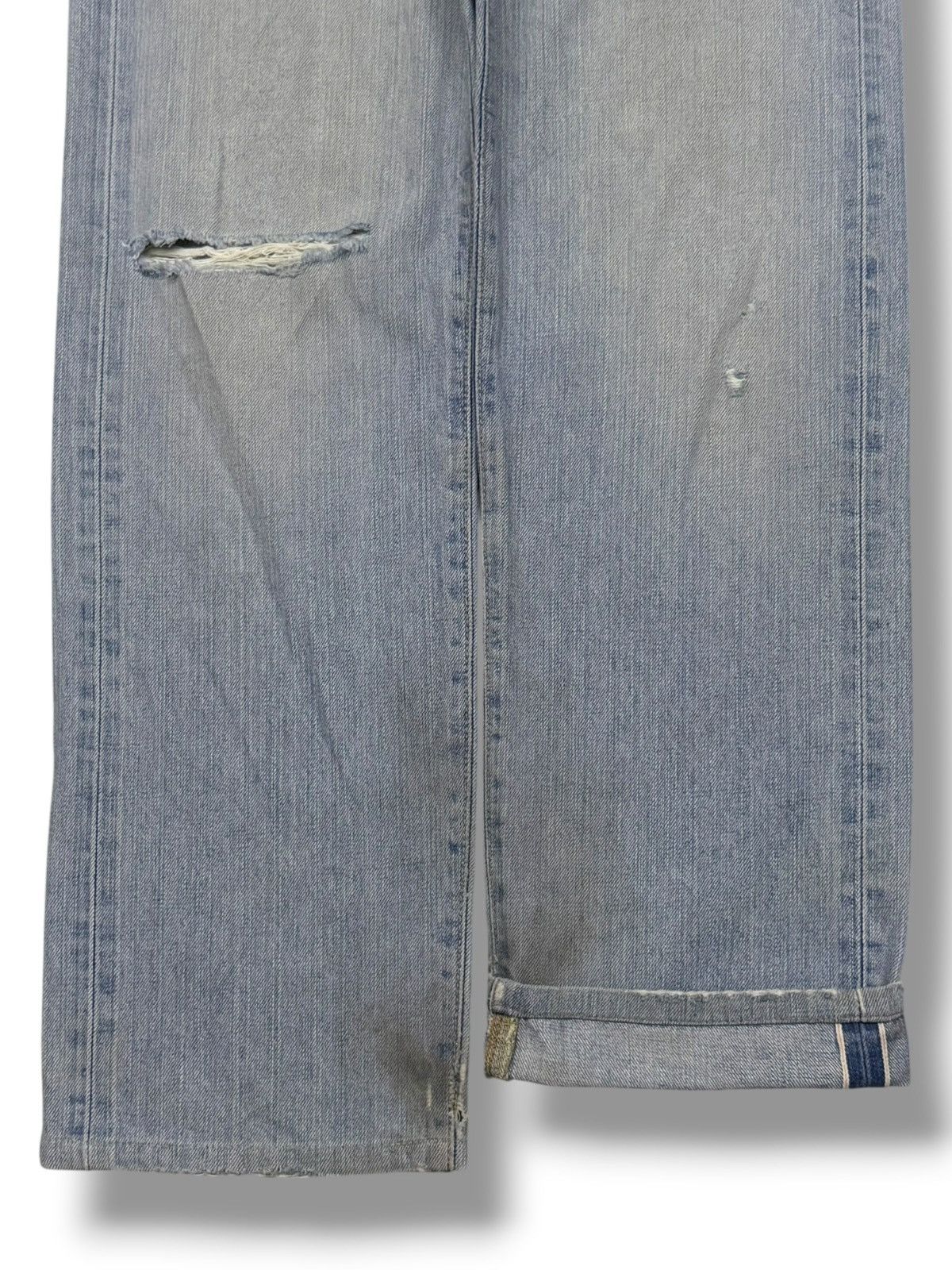 Edwin Vintage EDWIN 505XX Selvedge Denim Jeans Japan | W29 Size US 29 - 6 Thumbnail