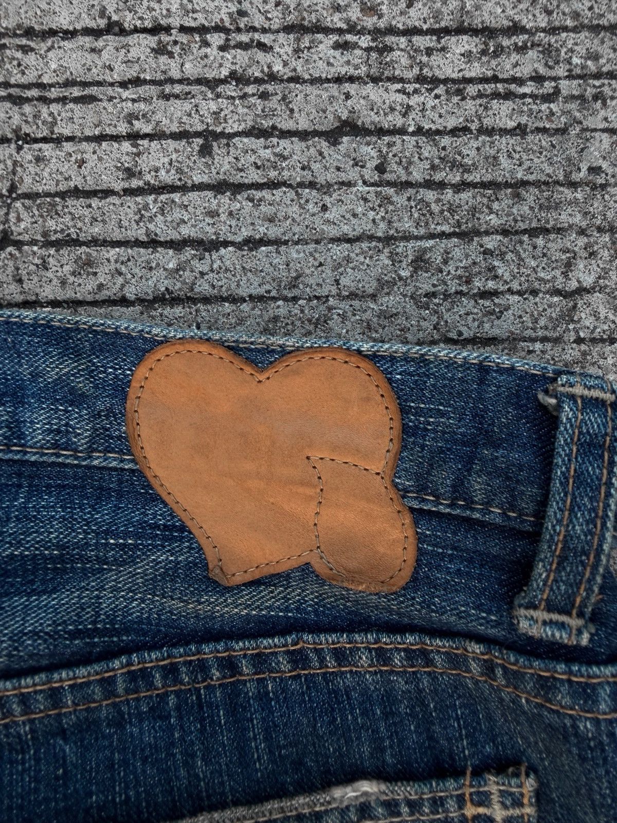 Number (N)ine Number (N)ine AW04 Patch Grunge Denim Size US 32 / EU 48 - 9 Thumbnail