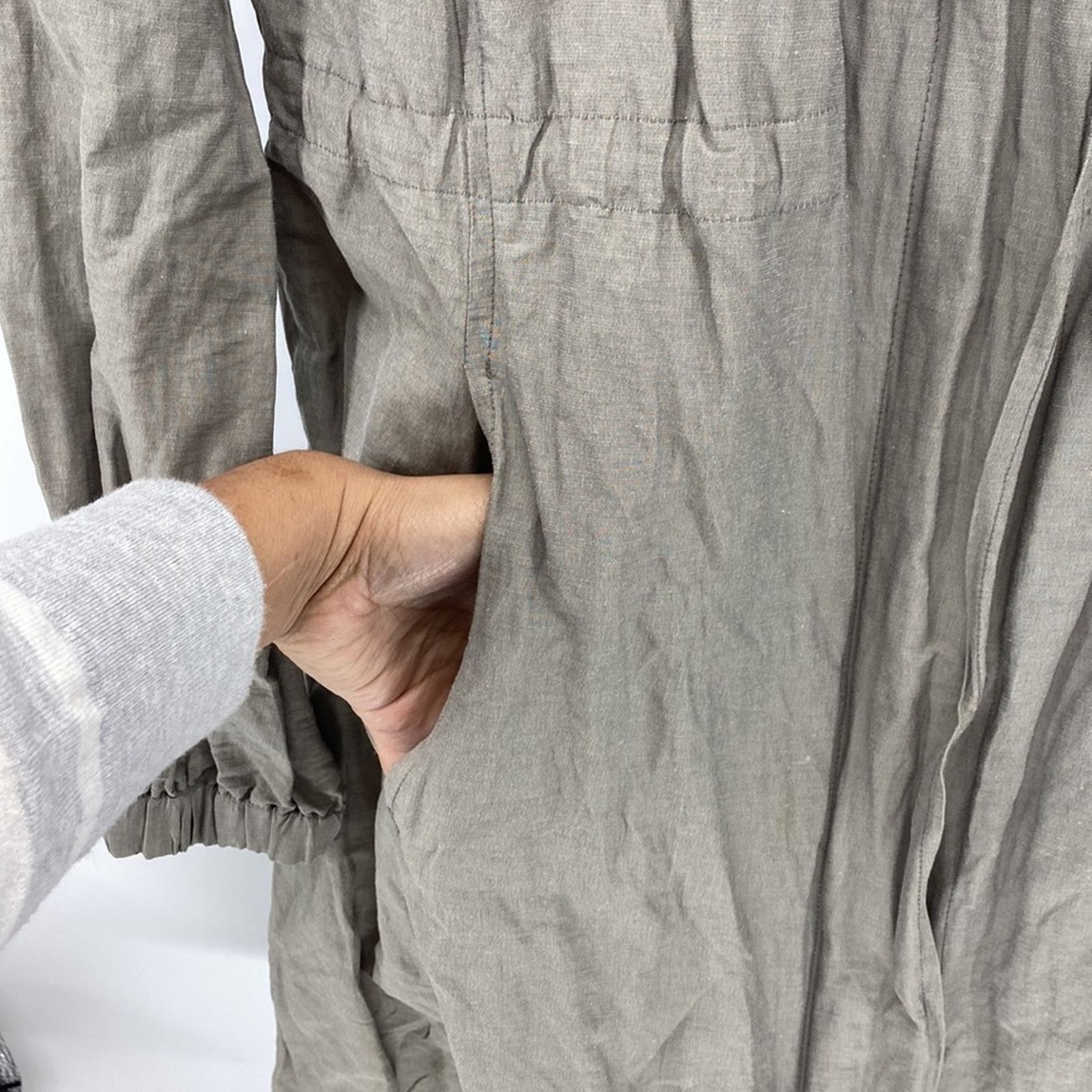 Eileen Fisher Eileen Fisher nylon metallic light green oversized size S Size S / US 4 / IT 40 - 7 Thumbnail