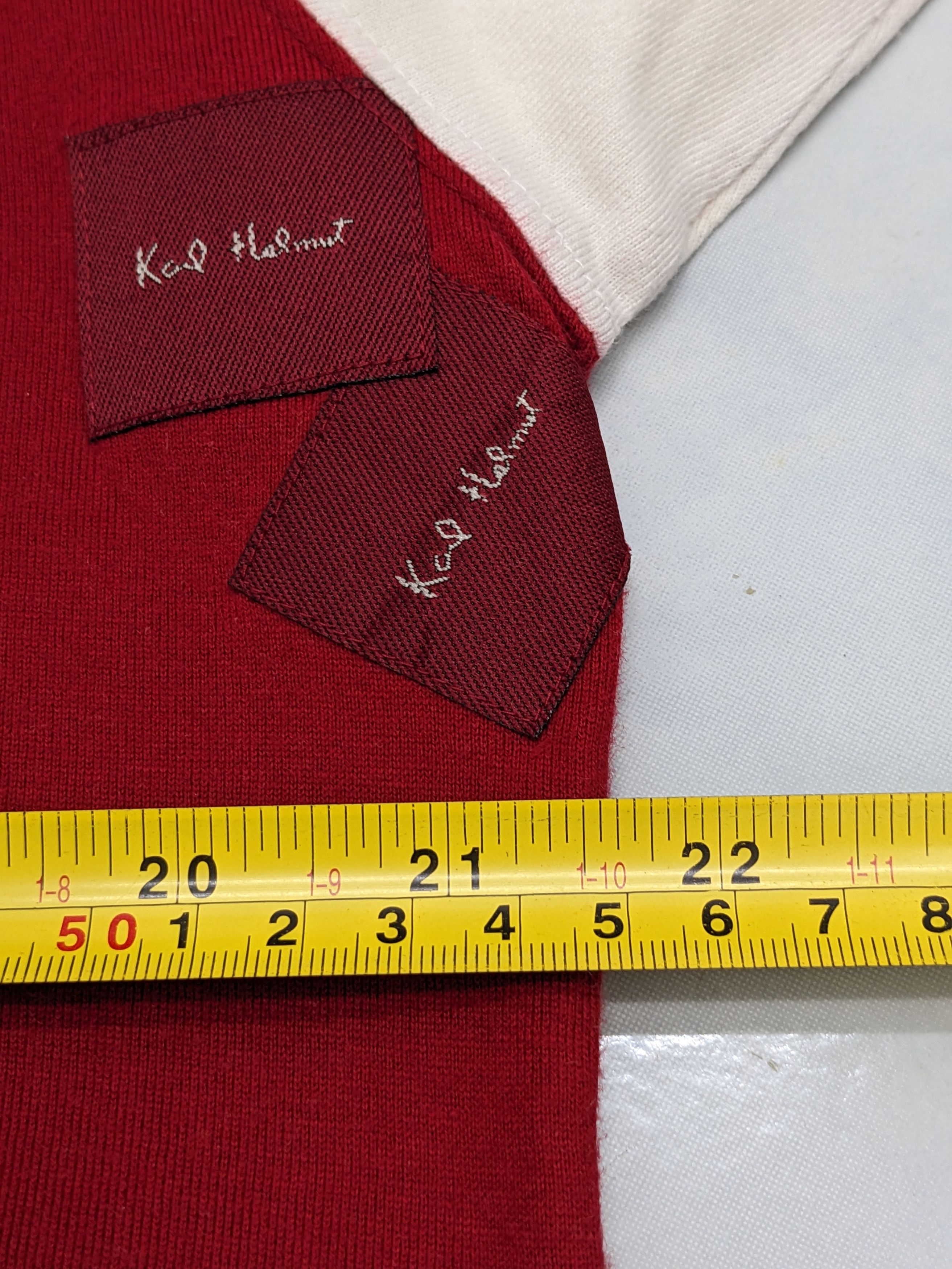 Karl Helmut JAPANESE BRAND KARL HELMUT MADE IN JAPAN TSHIRT Size US L / EU 52-54 / 3 - 9 Thumbnail