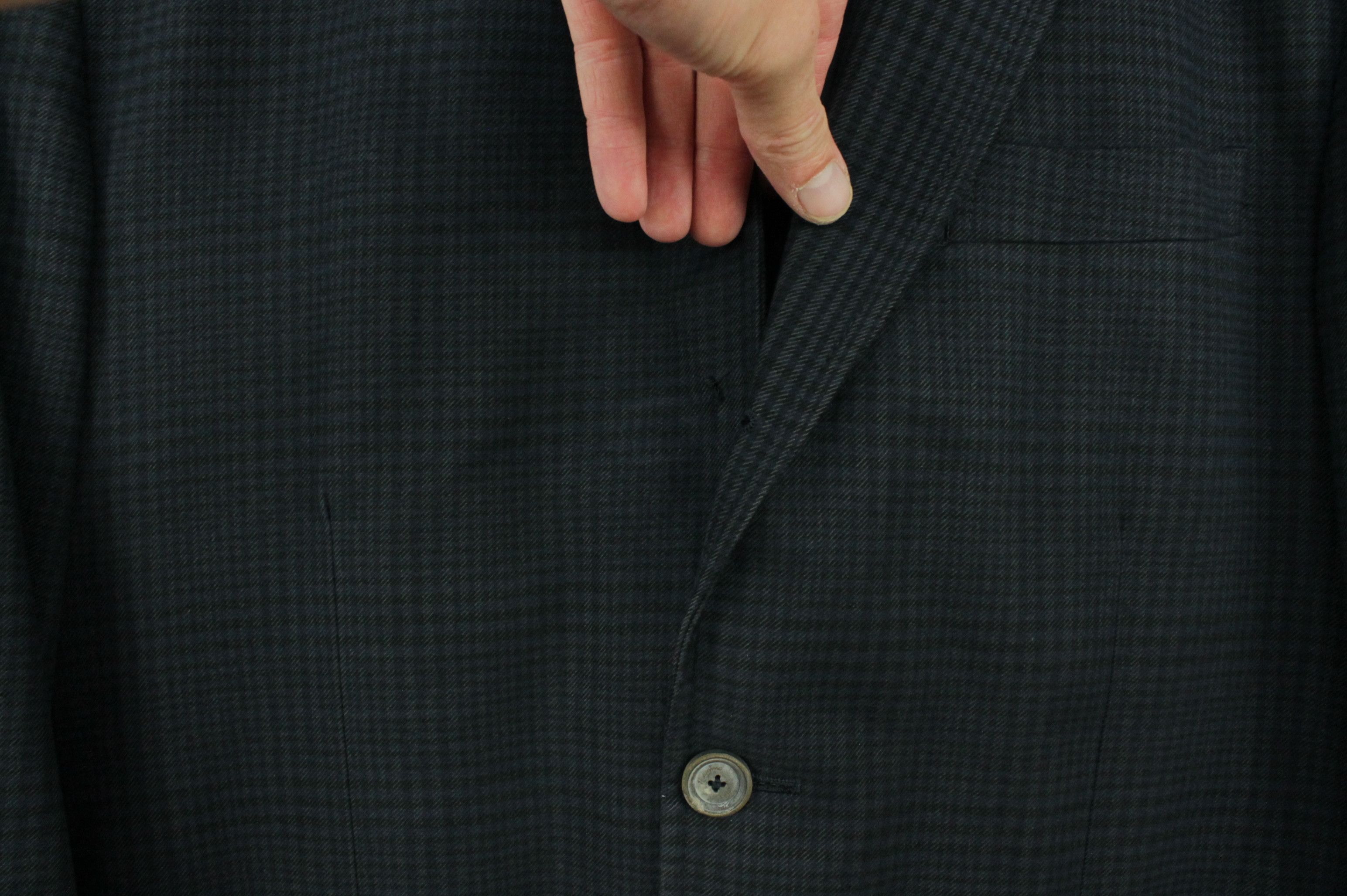 Massimo Dutti Massimo Dutti Extrafine Cotton Zip Lining Blazer Jacket Size US L / EU 52-54 / 3 - 9 Thumbnail